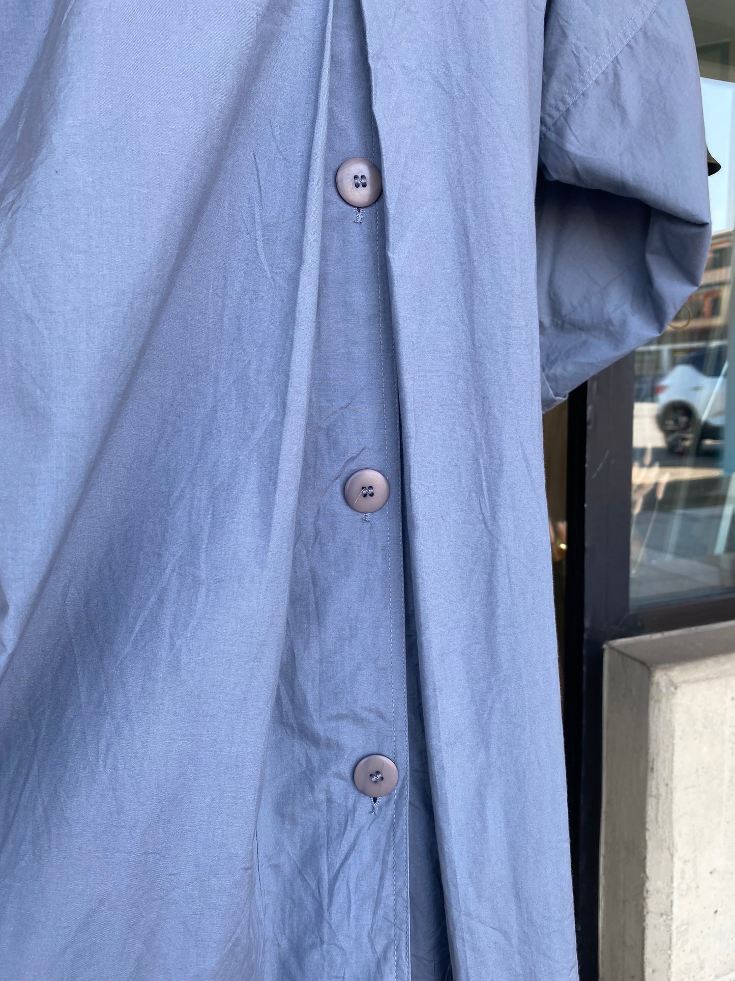 Trench anni ‘80 azzurro - TG. 40/42/44