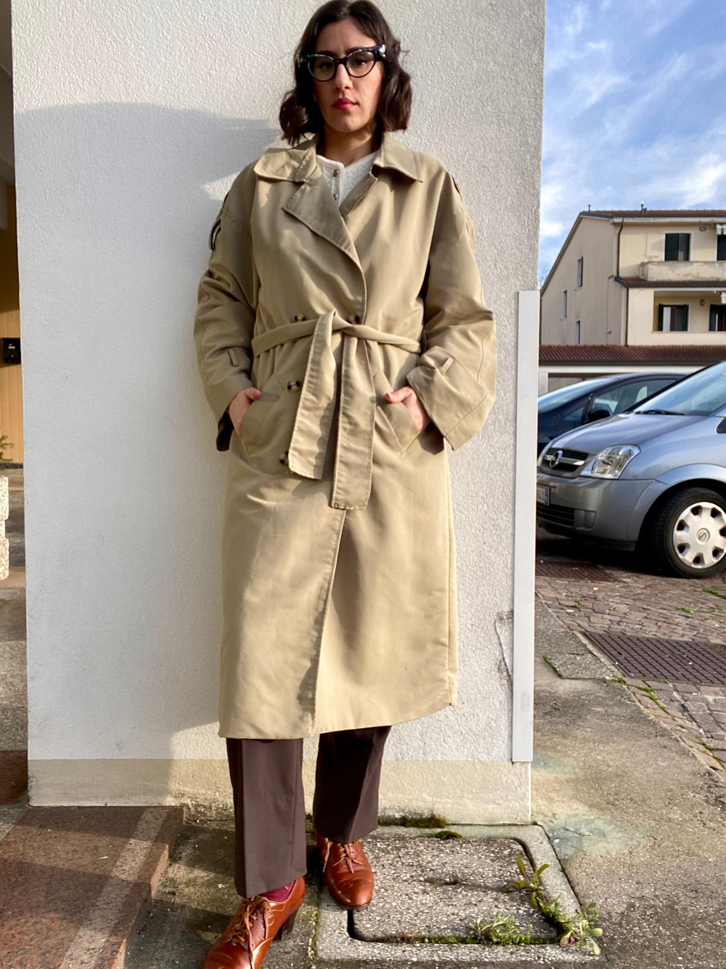 Trench doppiopetto - TG. 44/46