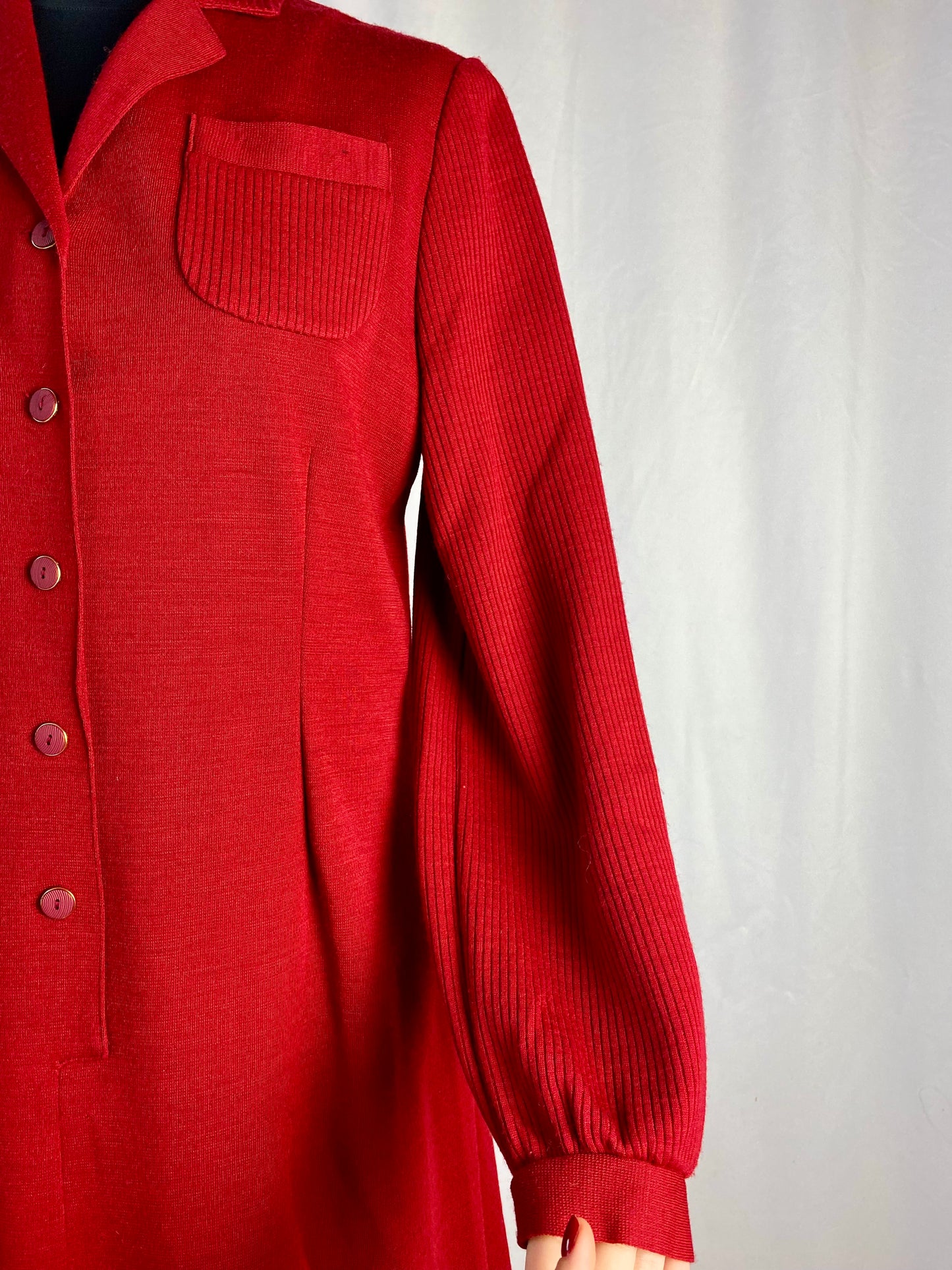 Abito rosso anni ‘70 - TG.42/44