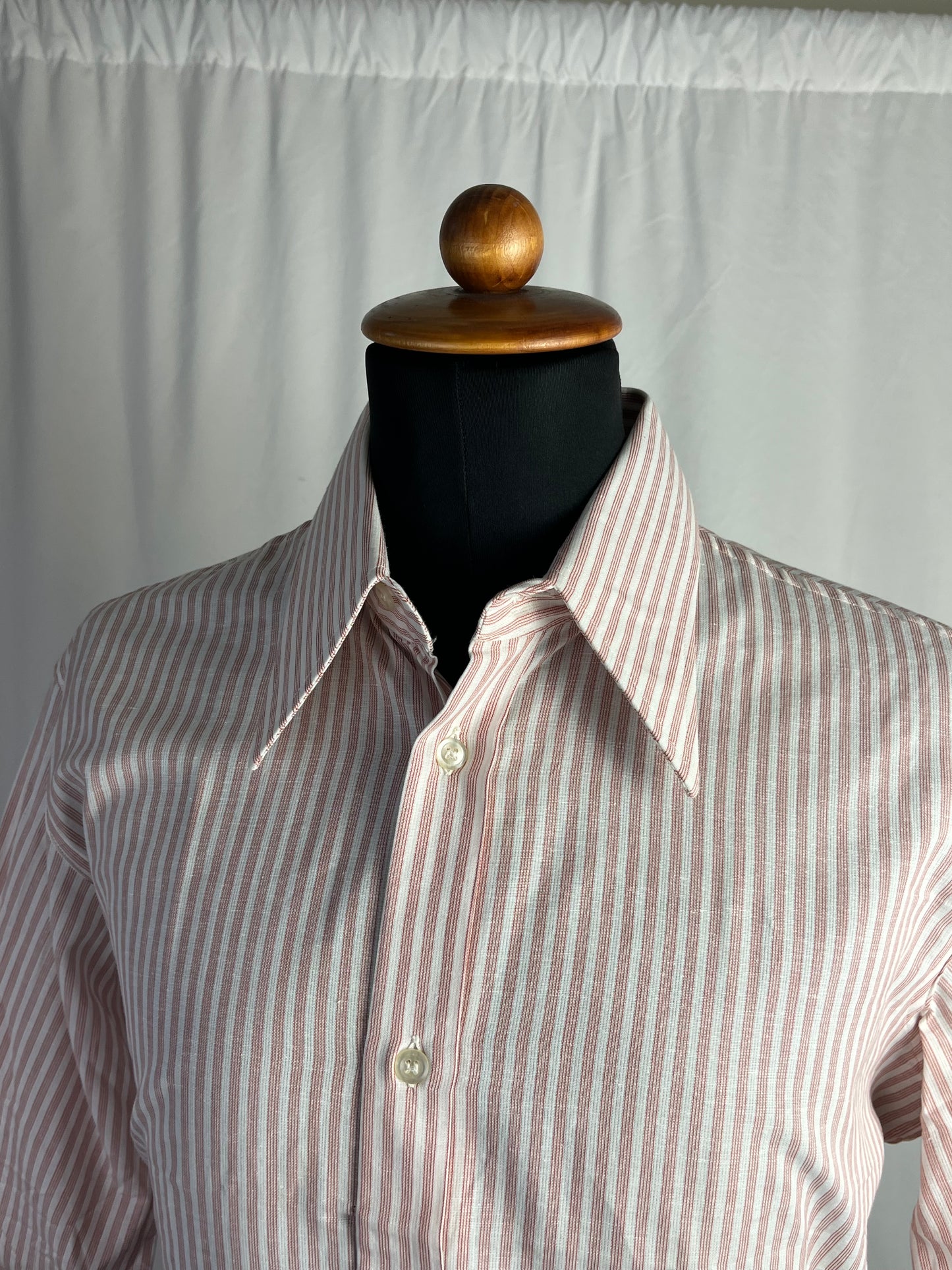 Camicia anni ‘70 a righe tg. S-M