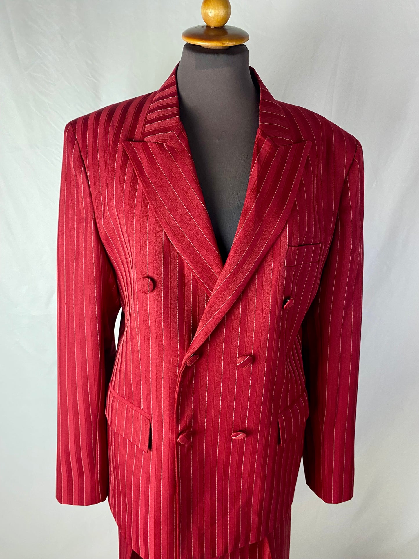 Tailleur anni ‘80 rosso - TG. 50