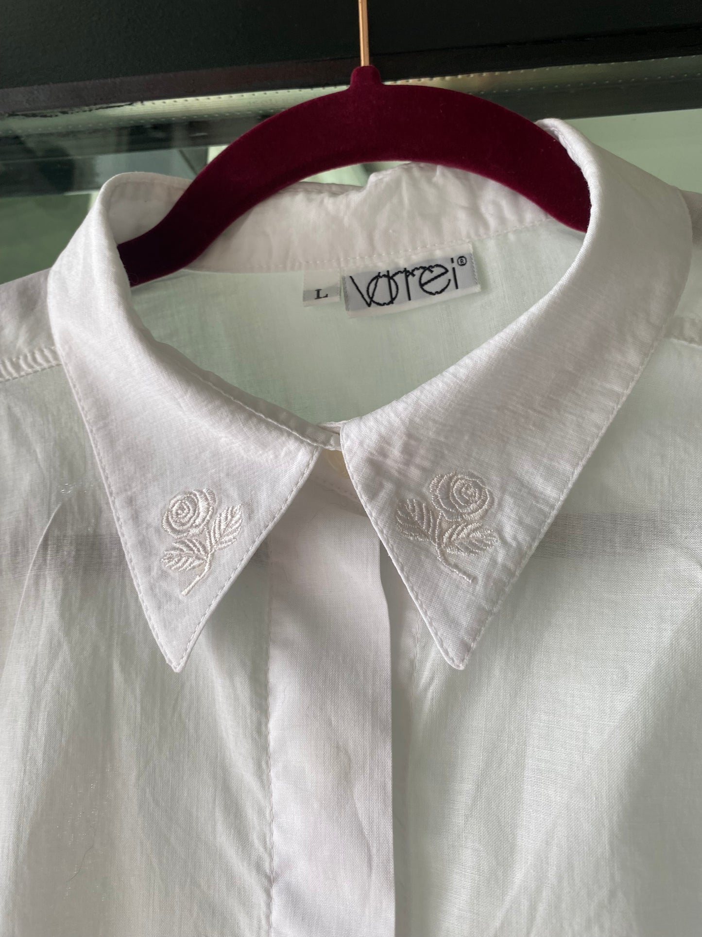 Camicia bianca 100% cotone - TG. da 44/46/48