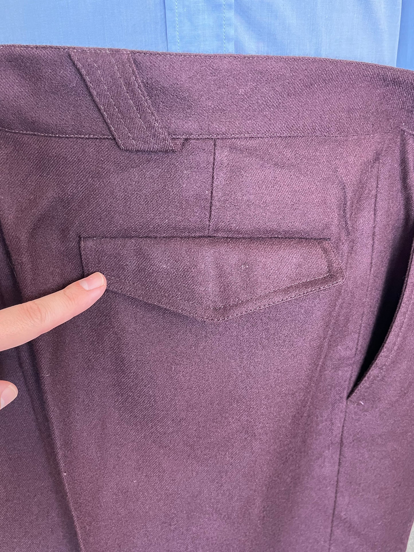 Calzoni in lana tg. 54