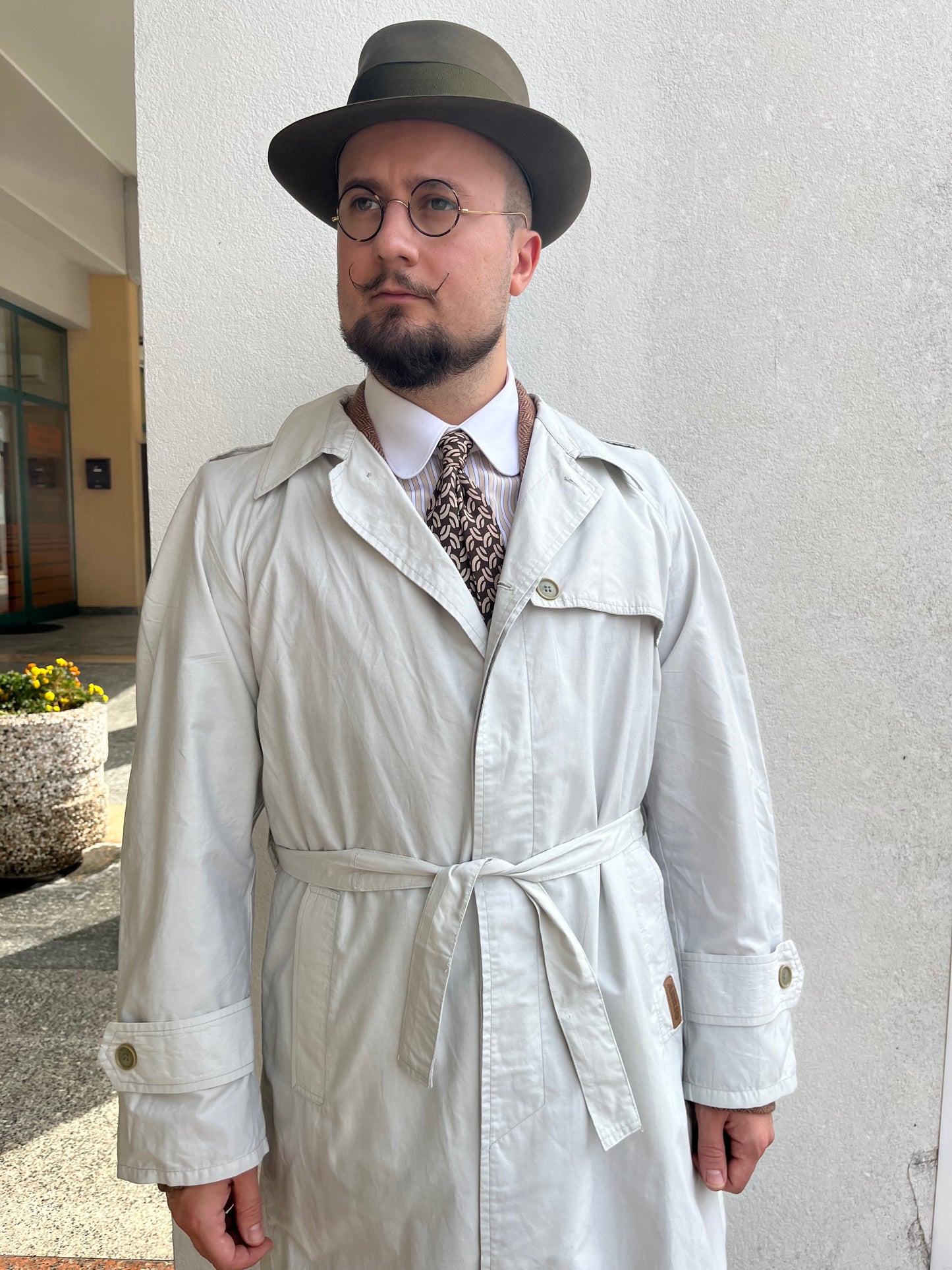 Trench anni ‘80 ghiaccio