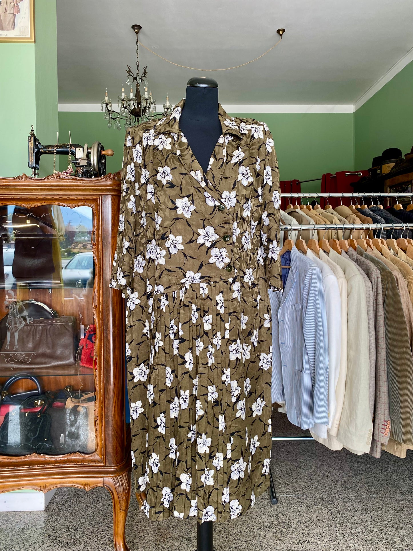 Abito sartoriale in seta - TG. 46/48