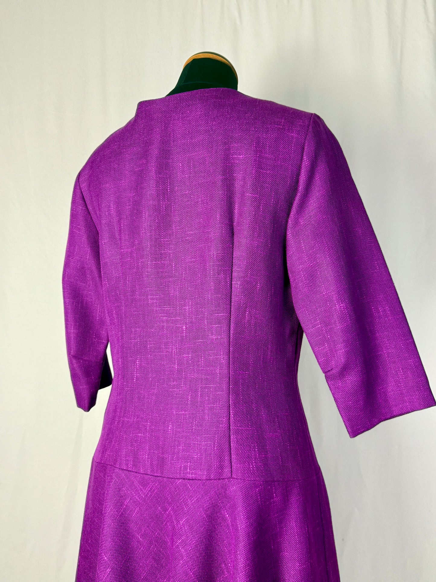Abito anni ‘60 viola ciclamino - TG. 42