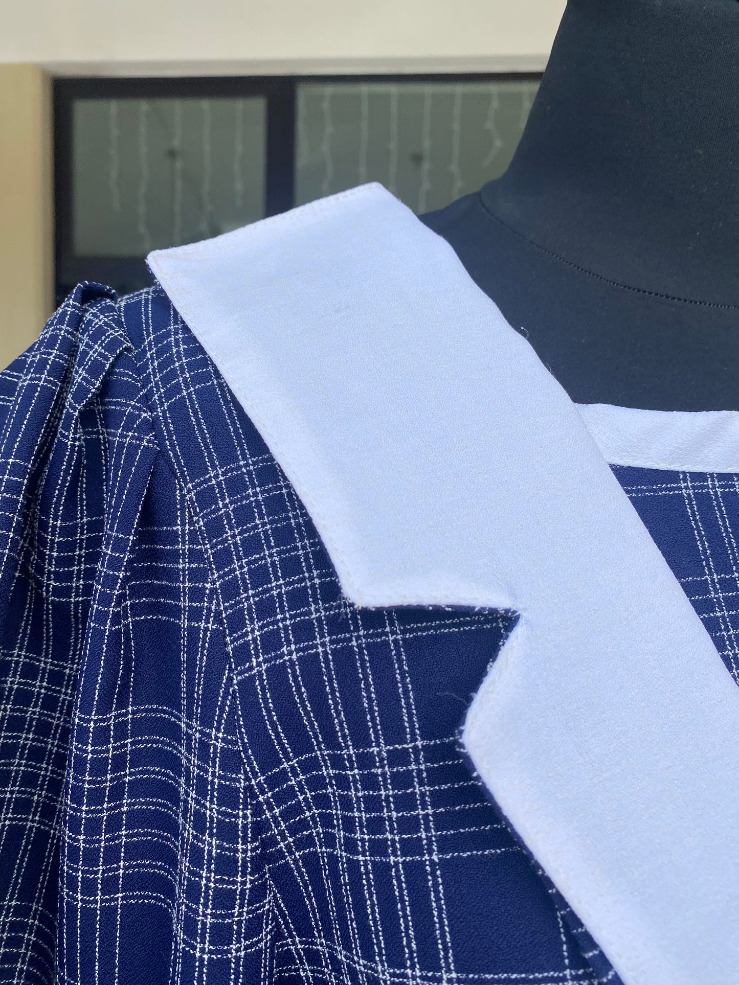Abito anni ‘80 stile marinaretta - TG. 44 circa