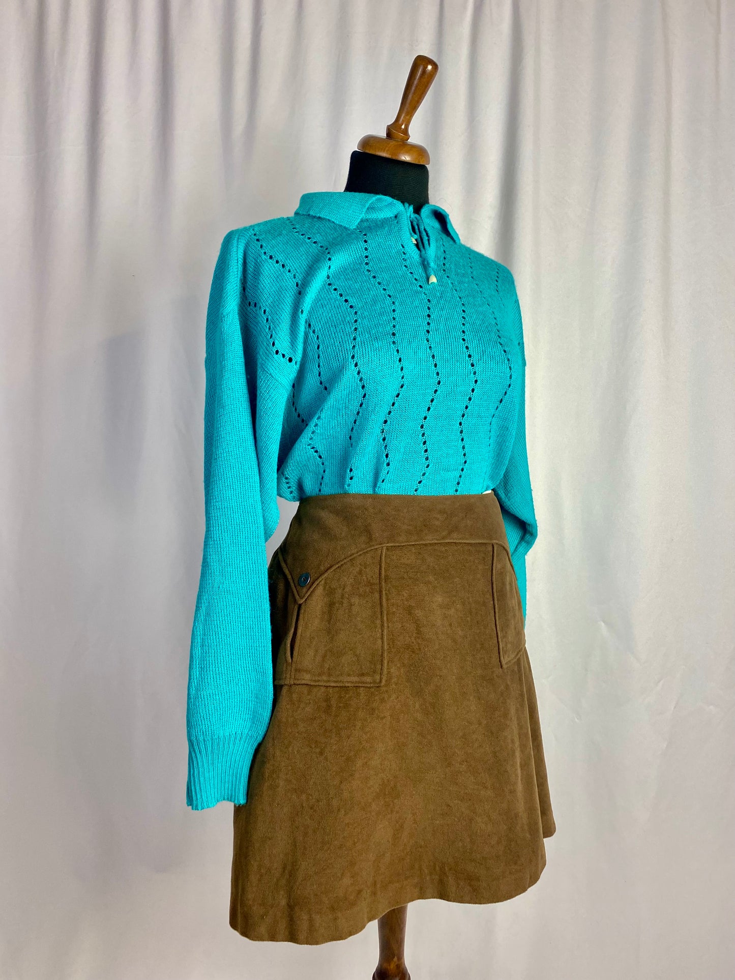 Maglioncino turchese - Prenotato -