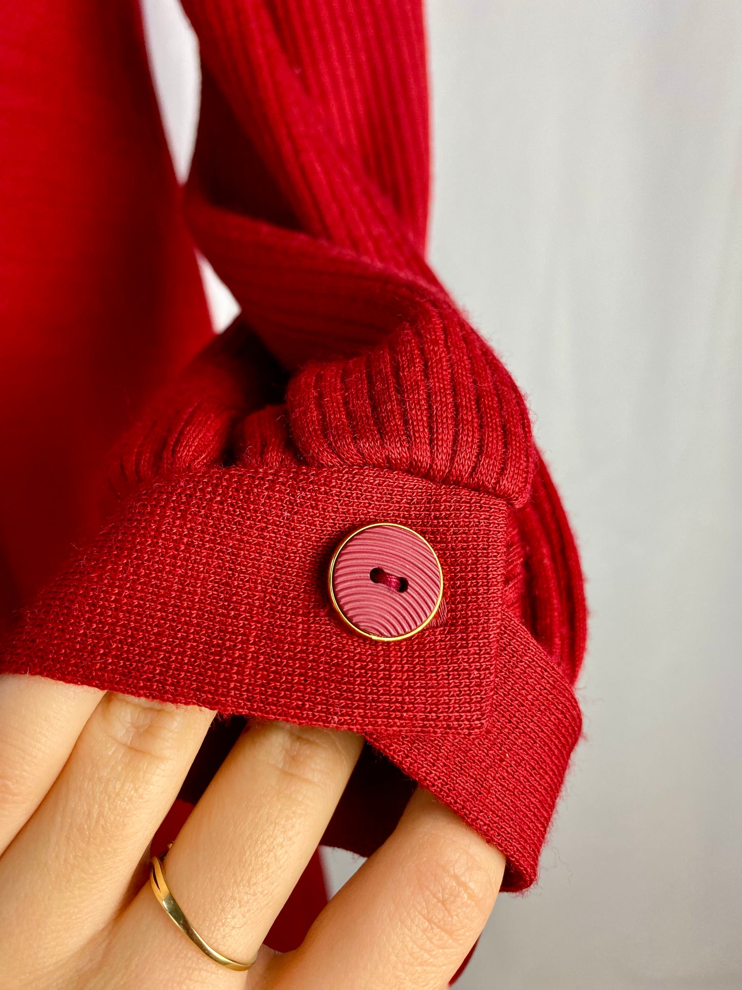 Abito rosso anni ‘70 - TG.42/44