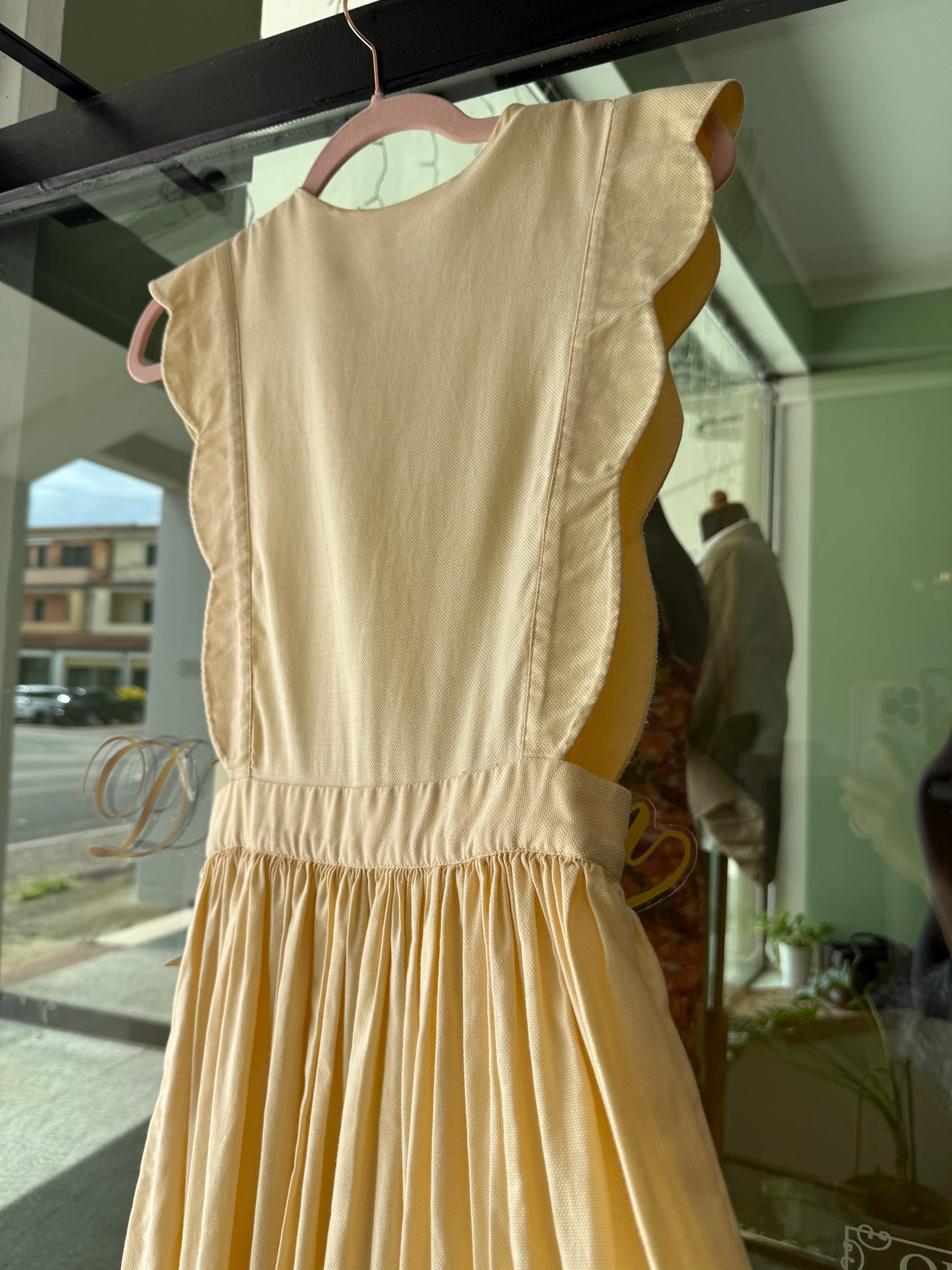 Abito giallo da giorno anni ‘50 - TG. 38