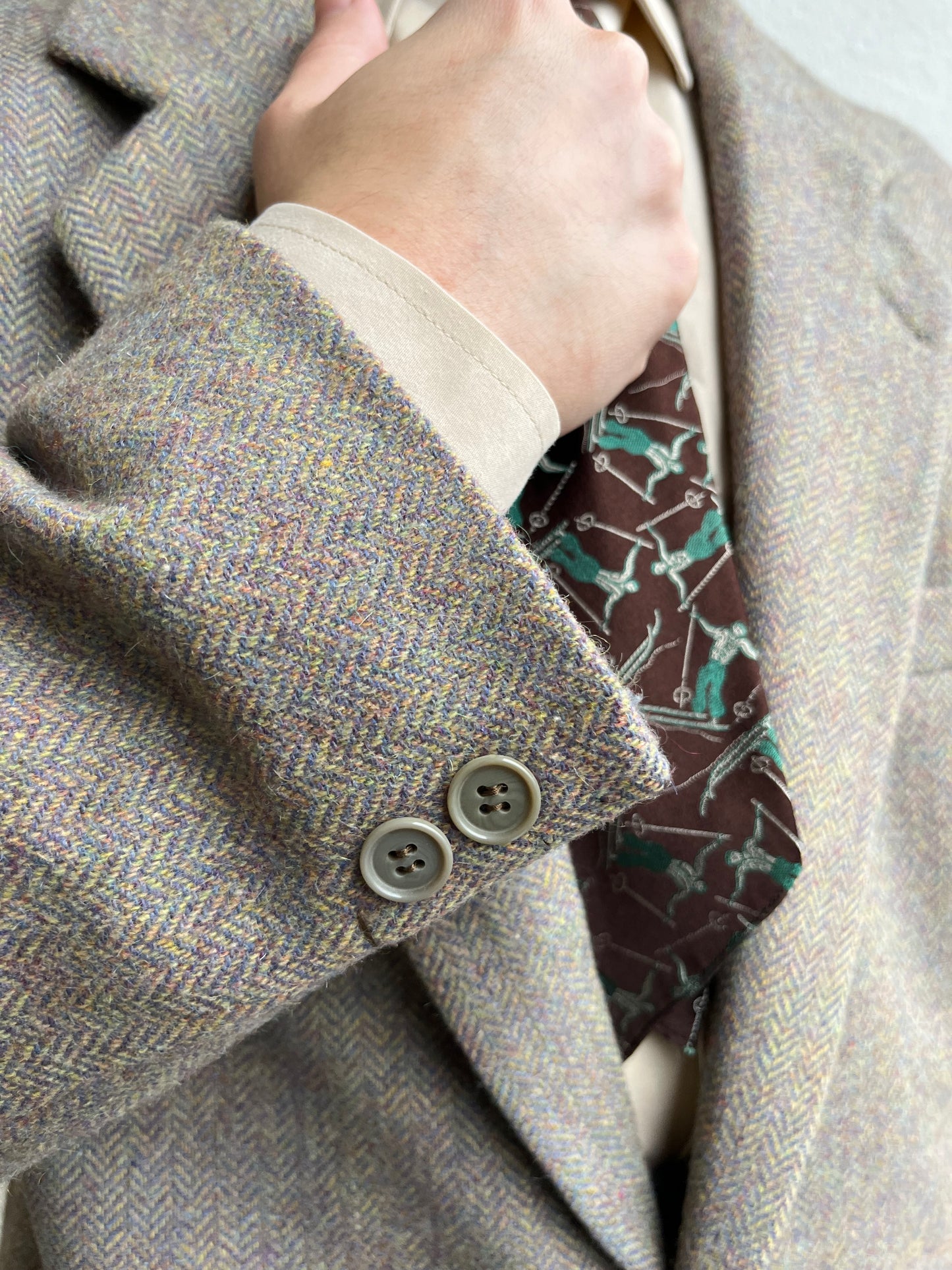 Giacca in tweed anni ‘80 tg. 54