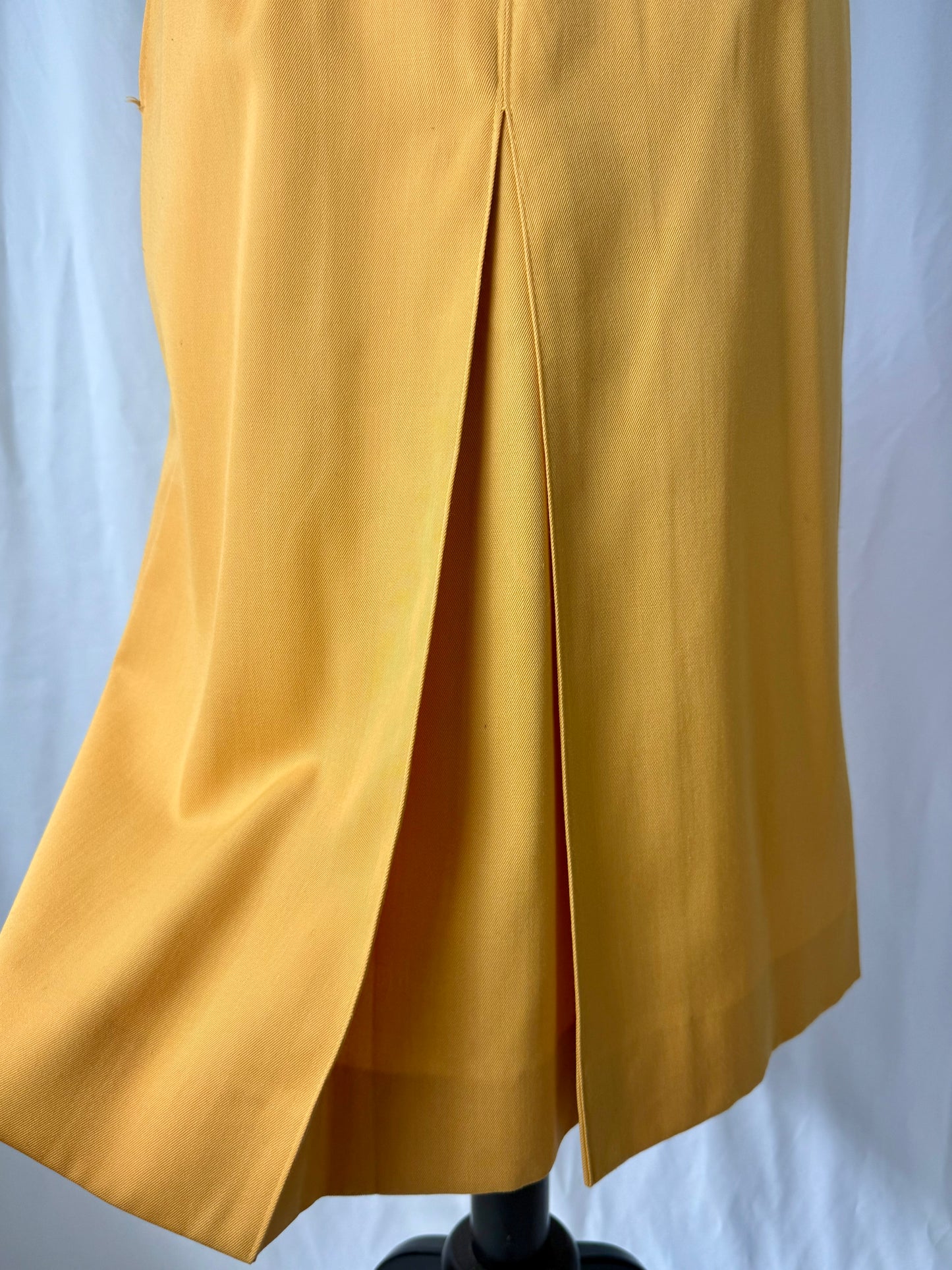Tailleur anni ‘70 giallo ocra - TG. 40