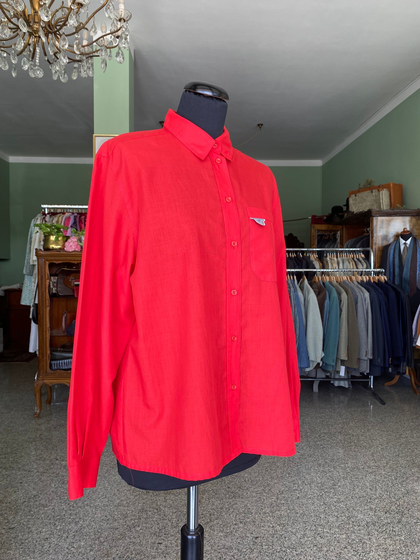 Camicia anni ‘80 rossa - TG. 44