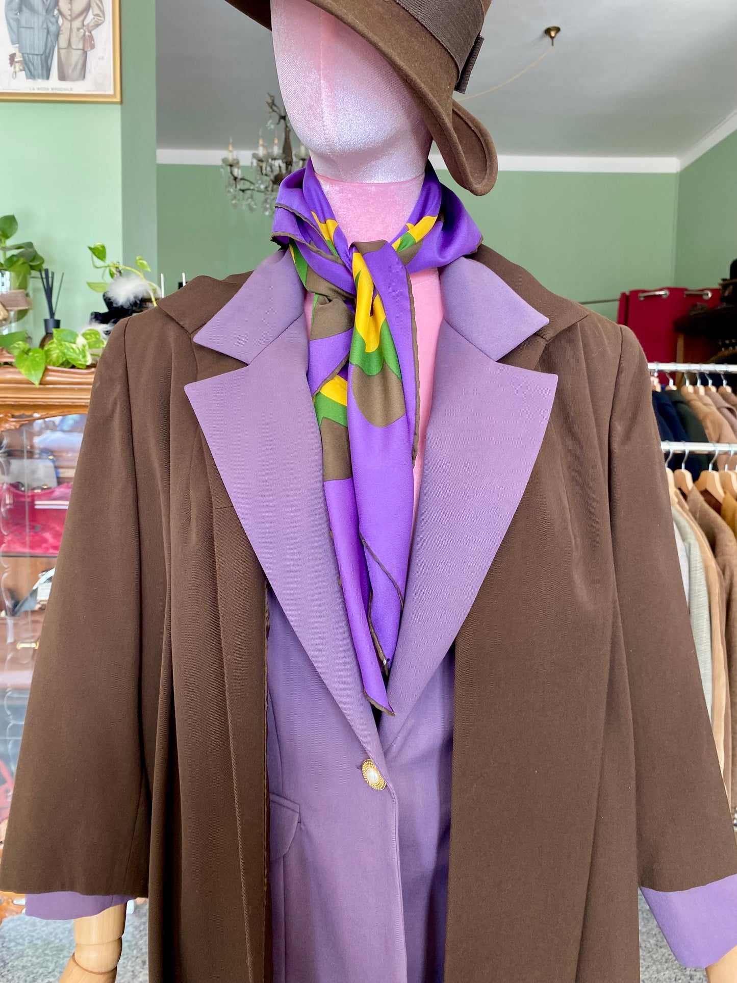 Tailleur anni ‘90 color malva - TG. 40/42