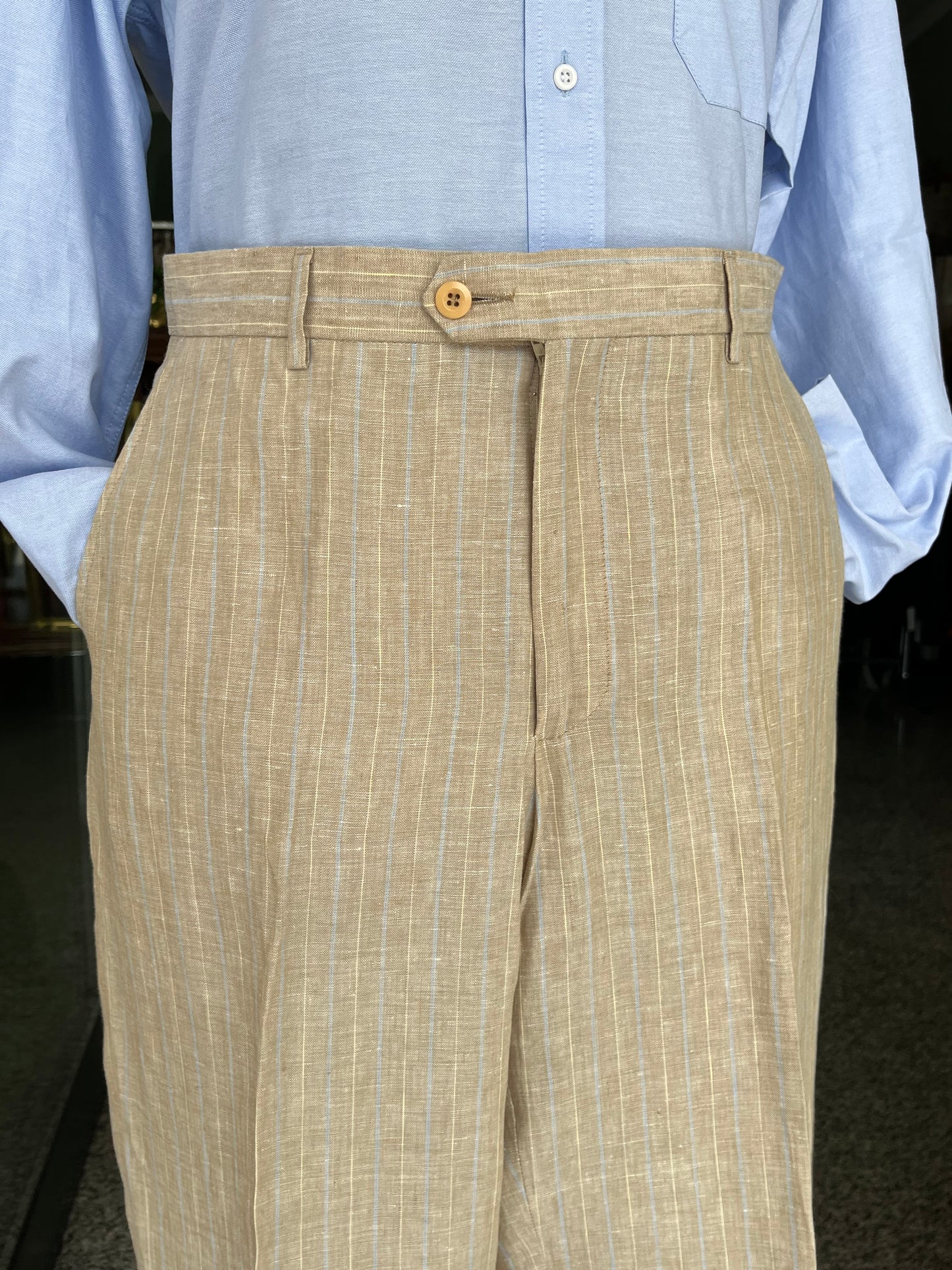 Completo in lino tg. 50-52