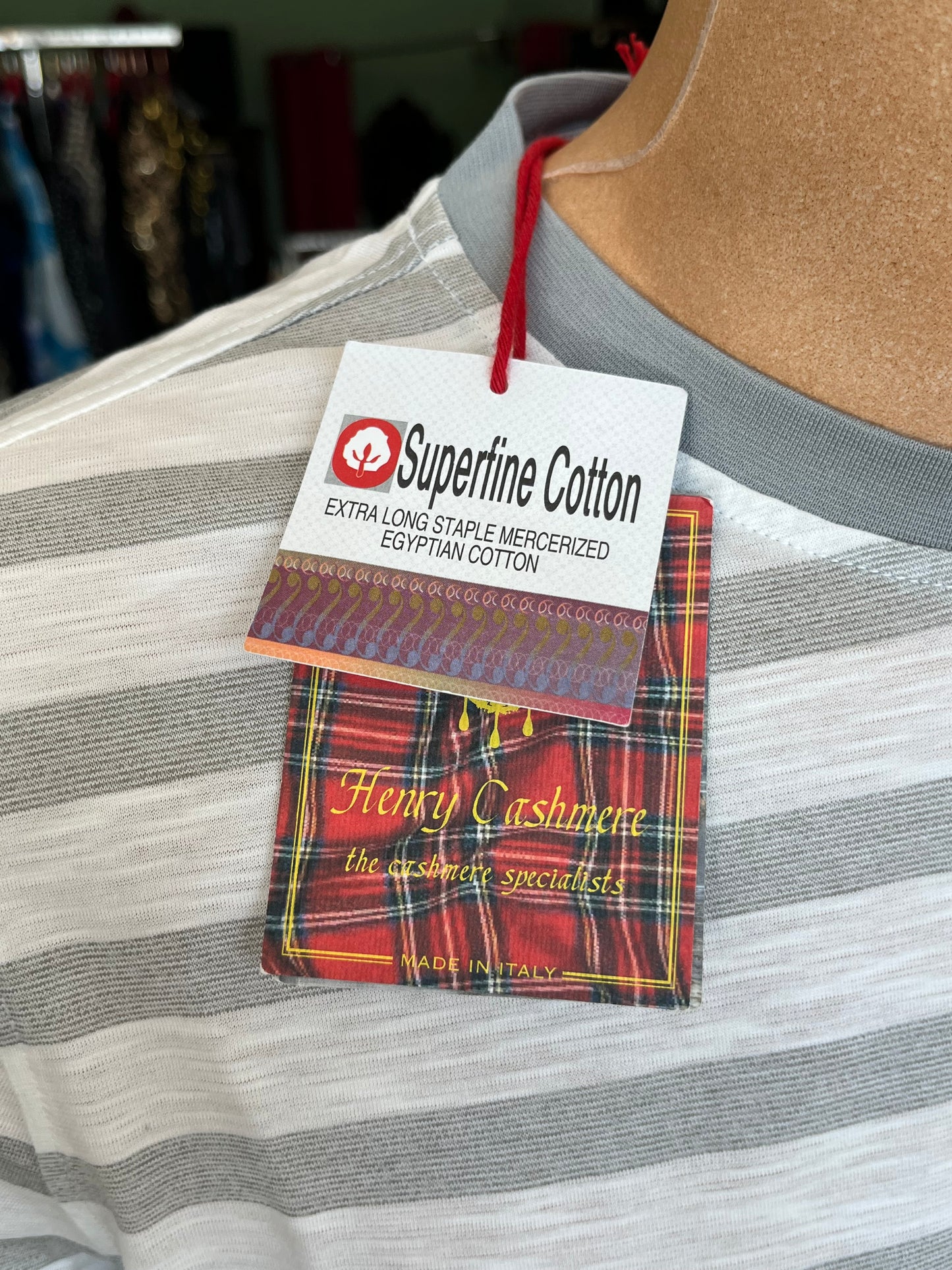 T-shirt a maniche corte puro cotone tg. 48