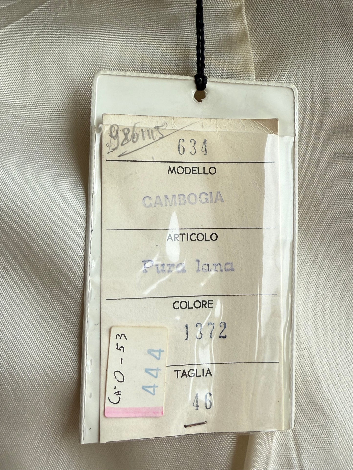 Soprabito avorio new old stock - TG. 40/42