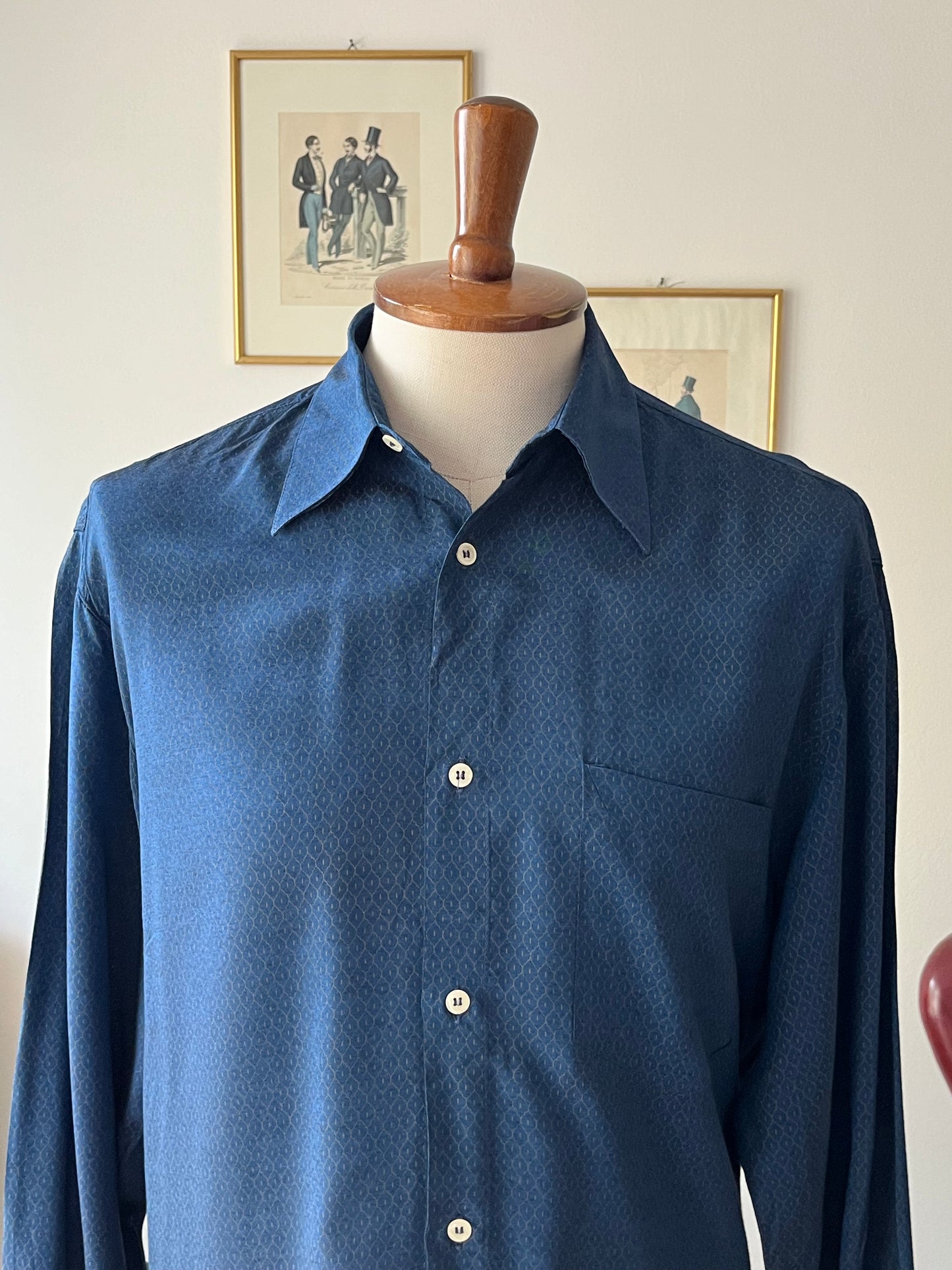Camicia anni ‘90 viscosa tg. M-L