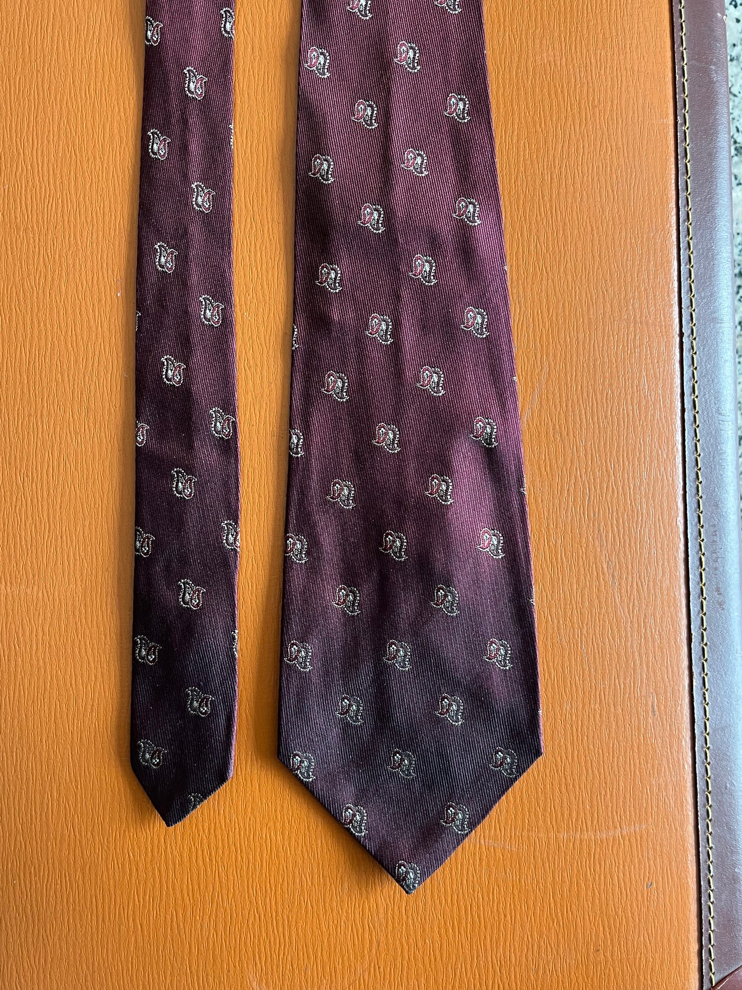 Cravatta anni ‘80 paisley