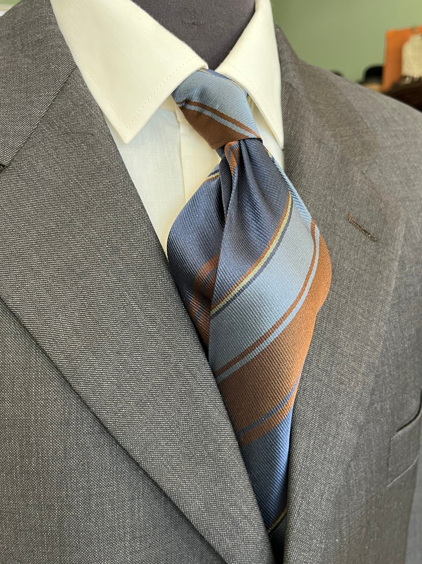 Cravatta anni ‘80 regimental