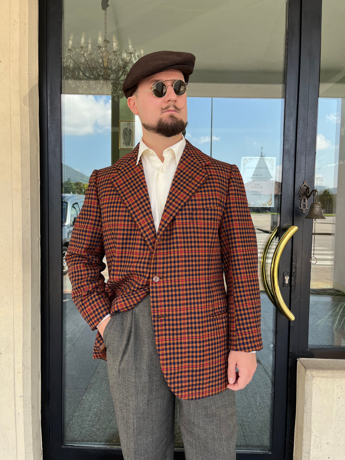 Giacca anni '80 sartoriale tg. 54
