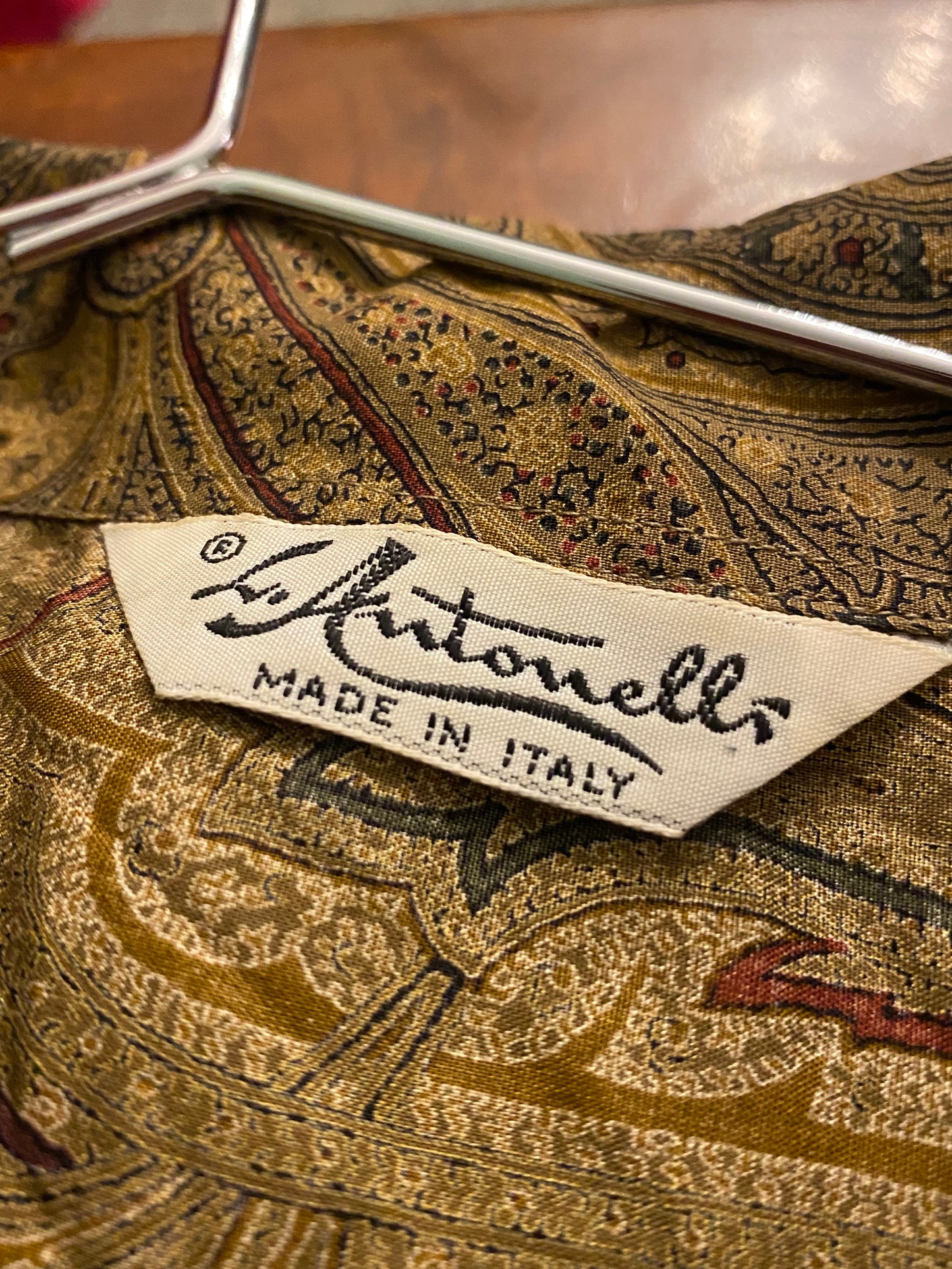 Camicia fantasia paisley - TG. 46/48/50