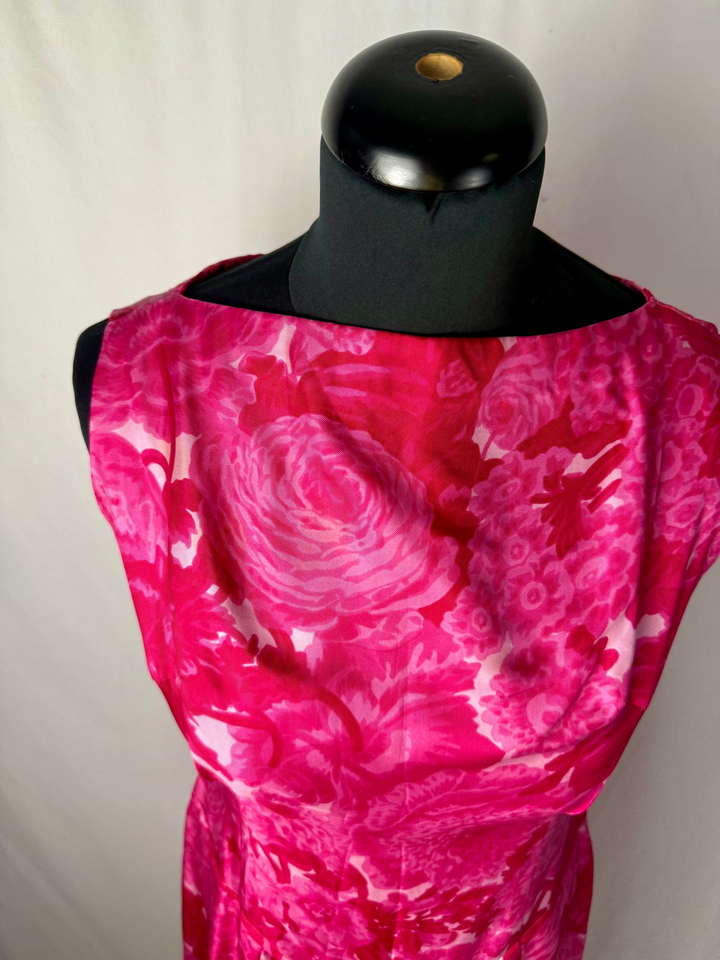 Abito “Fucsia Damascato” – Fine Anni ’50 - TG. 40/42