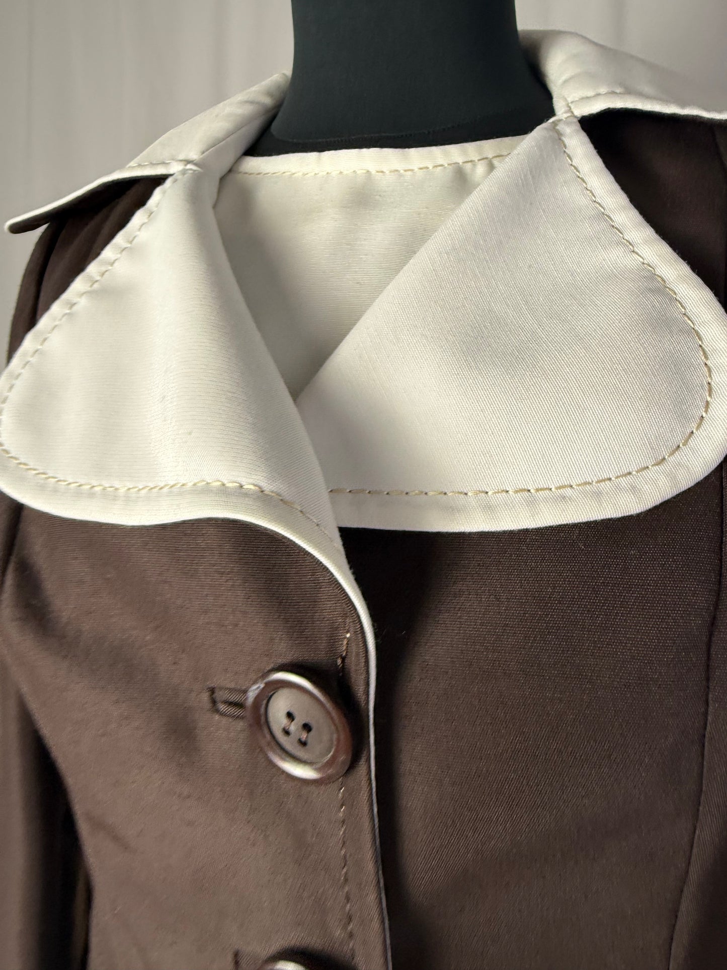 Tailleur anni ’60/‘70 con giacca e abito coordinato - TG. 38