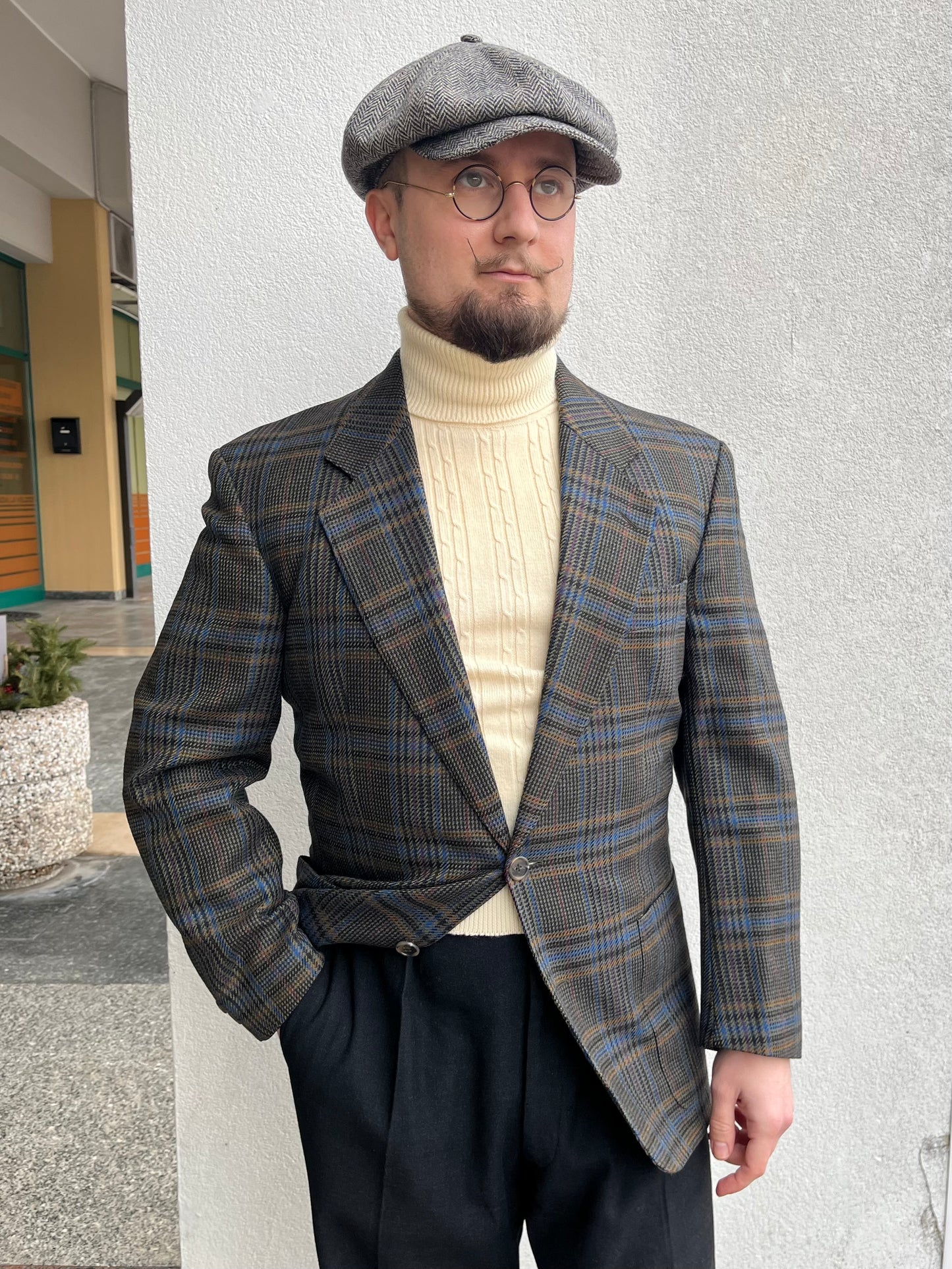 Giacca in lana anni ‘80 tg. 50-52