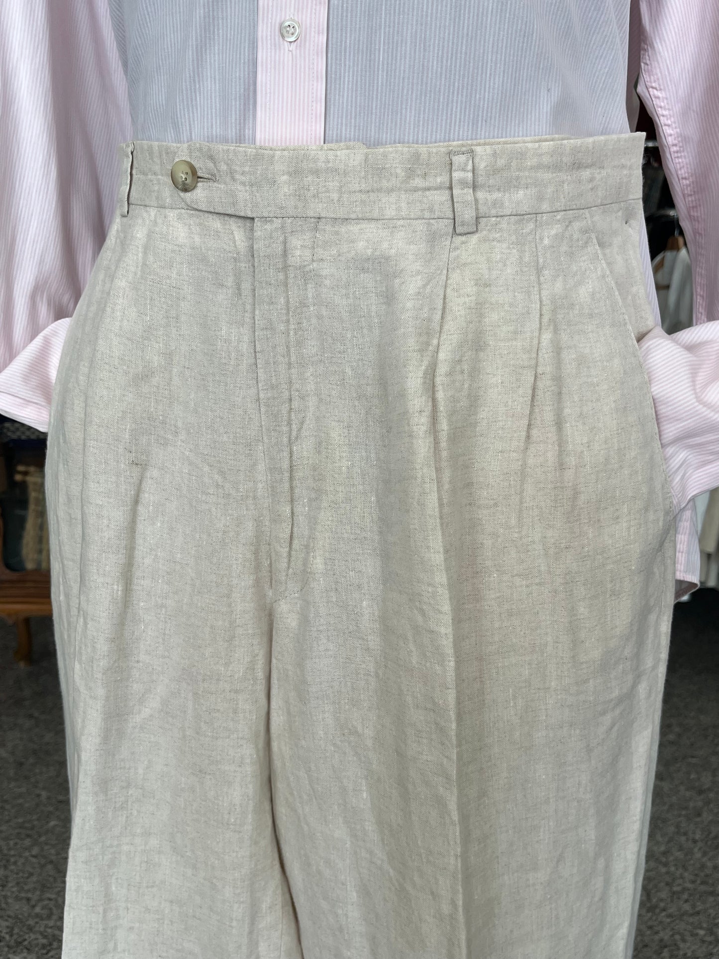 Calzoni in lino tg. 50-52