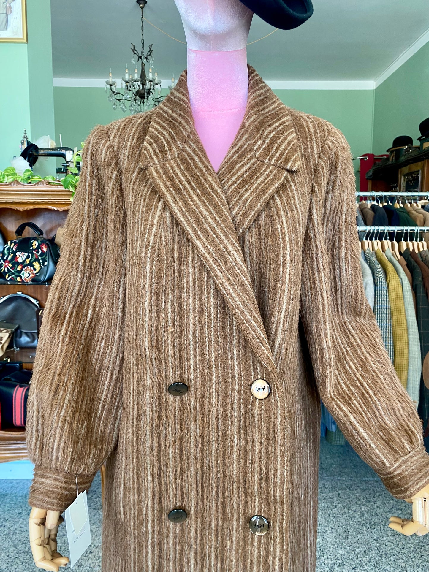 Cappotto anni ‘80 doppiopetto - TG. 48