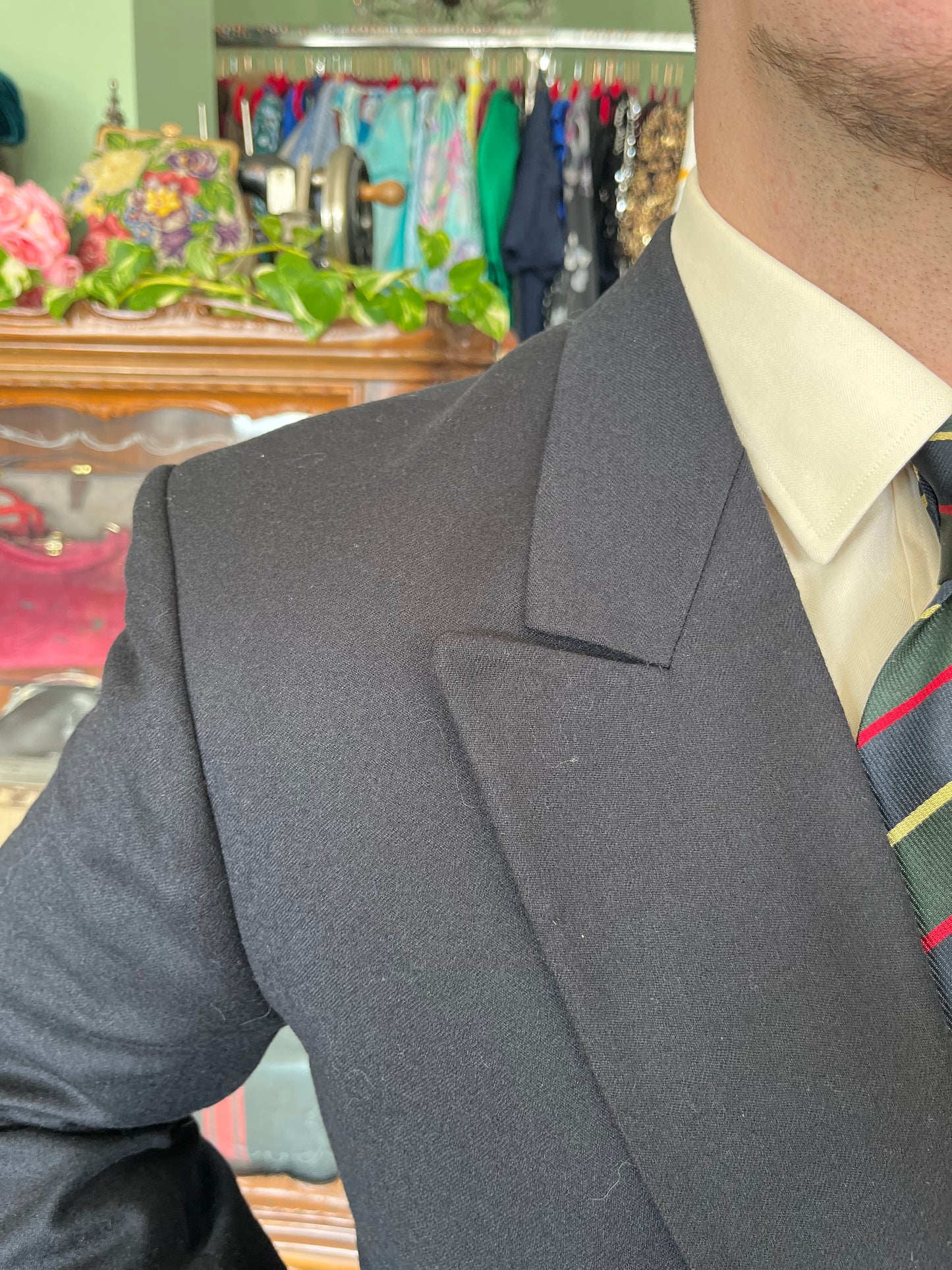 Blazer anni '80 doppiopetto tg. 48
