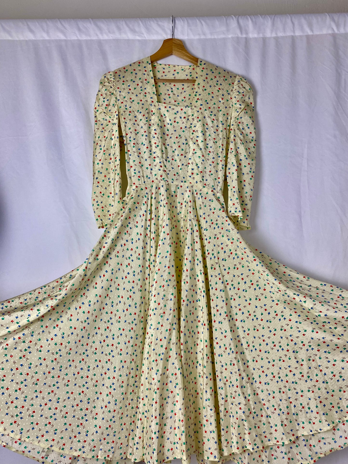 Abito anni ‘50 con ombrellini ☂️- TG. 38 (XS)