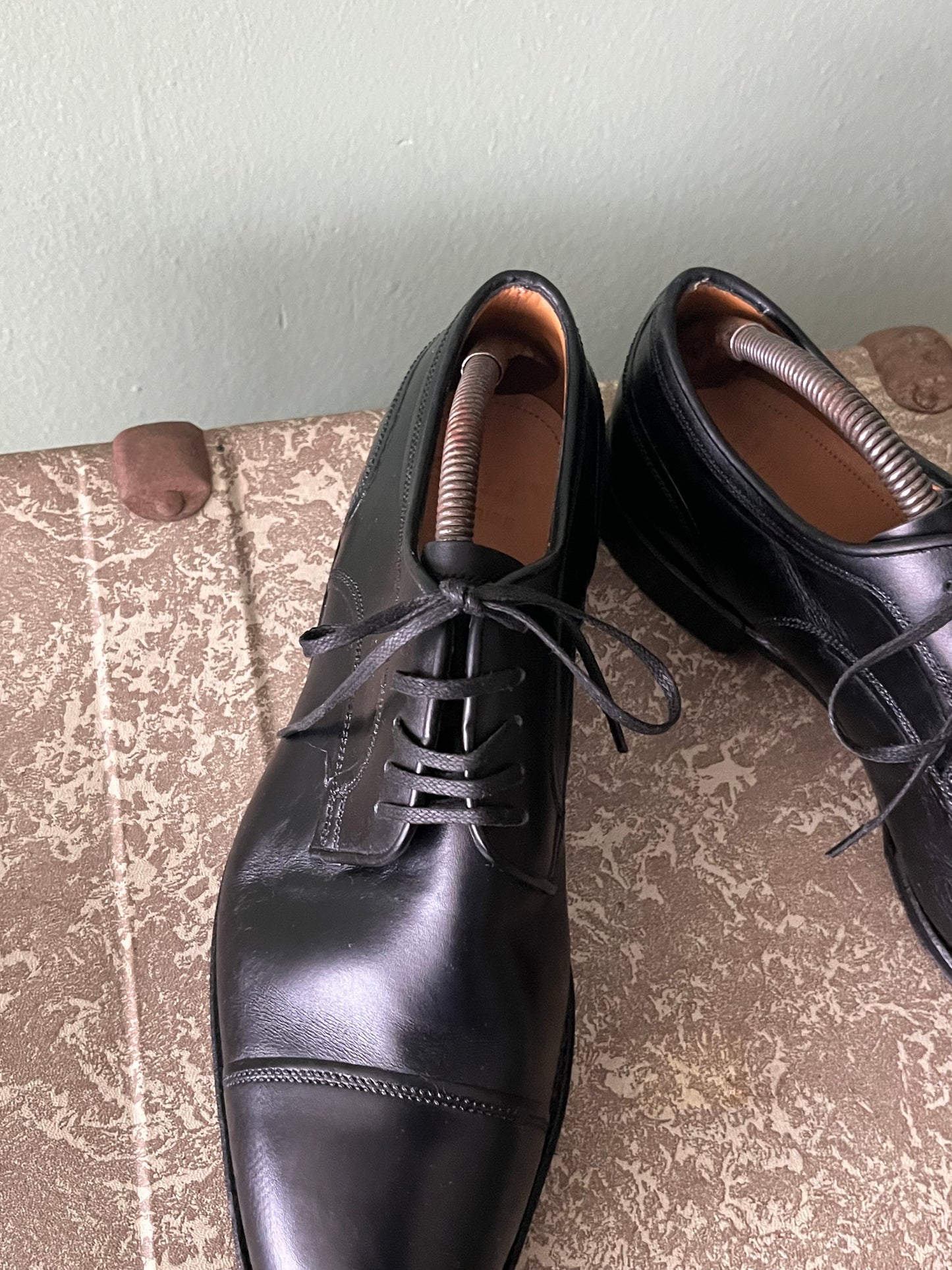 Scarpe Bally derby pelle nera tg. 39