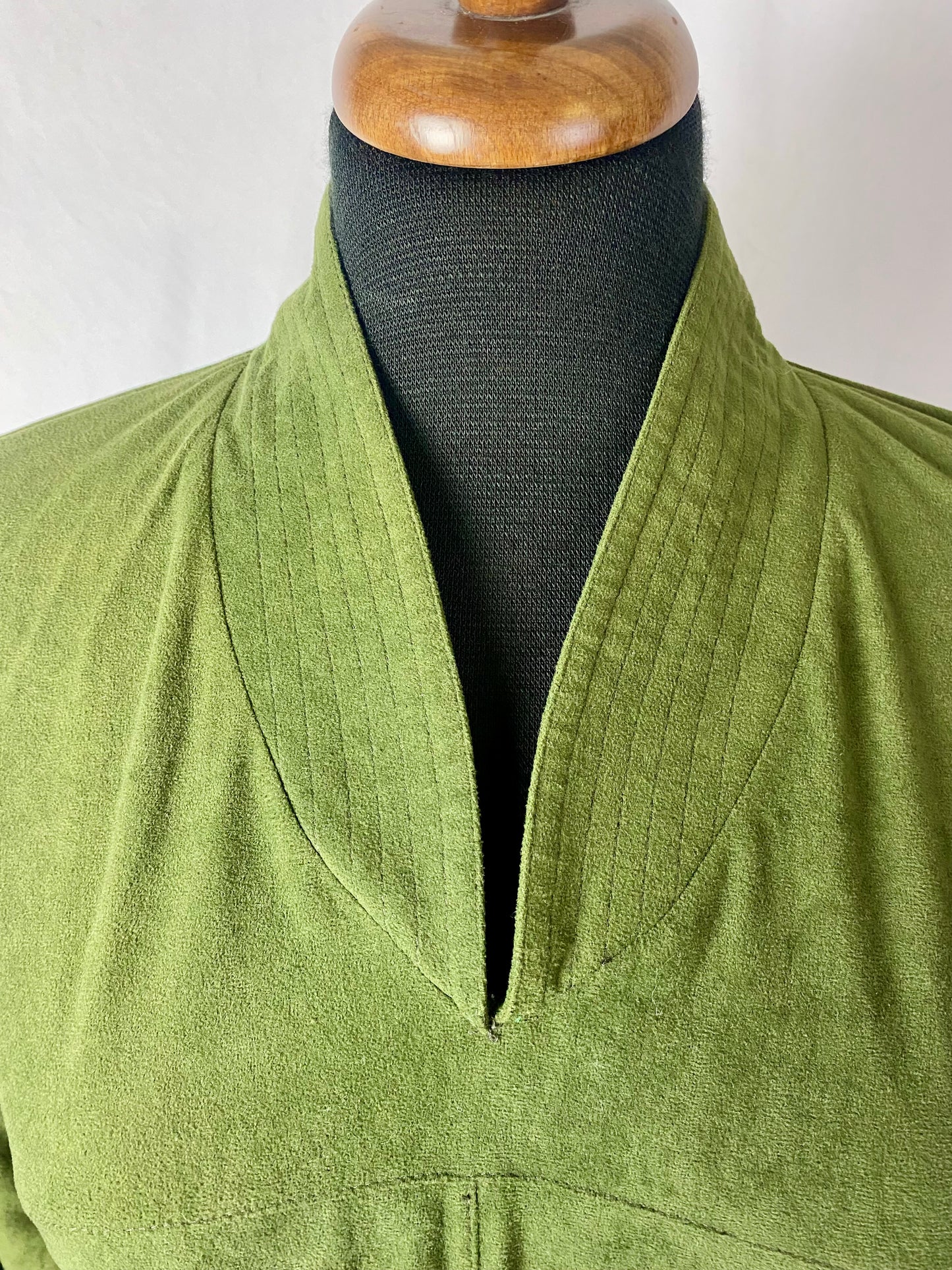 Abito anni ‘70 verde salvia - TG. 40