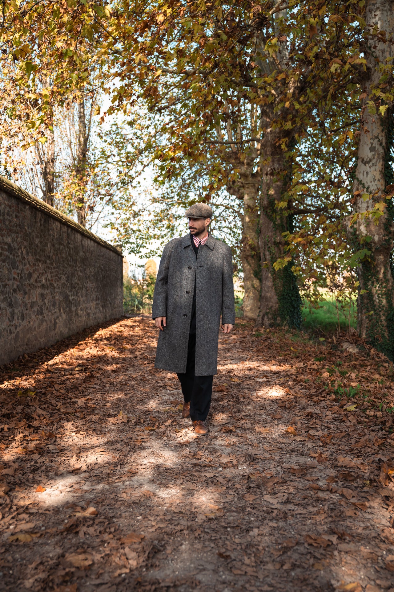 Cappotto anni '80 in tweed tg. 54-56
