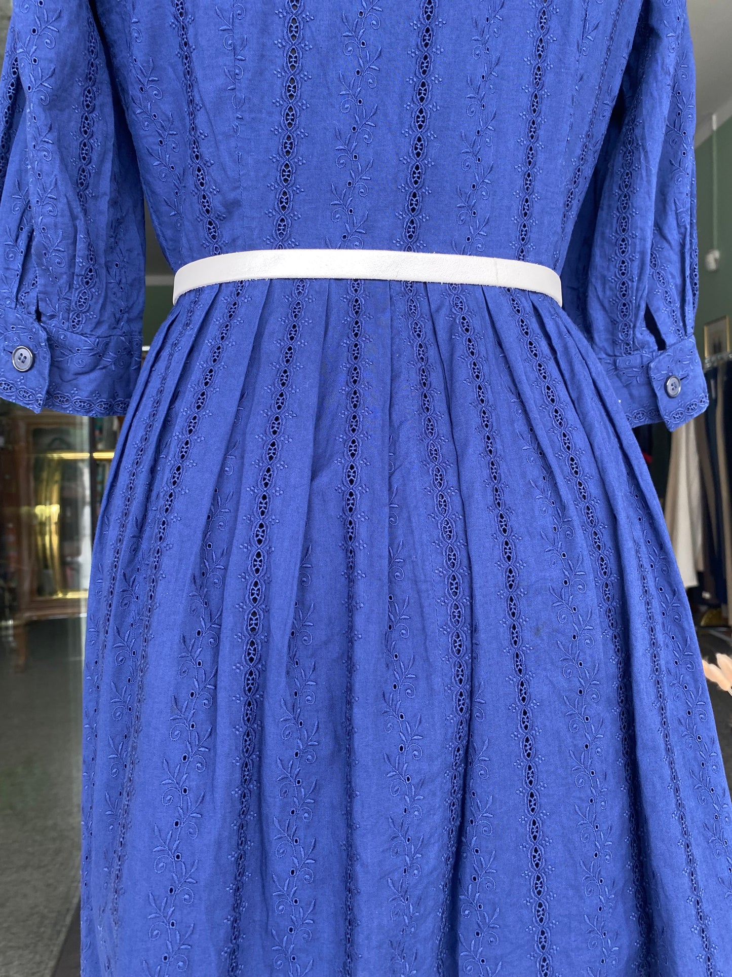 Abito anni ‘50 blu - Prenotato