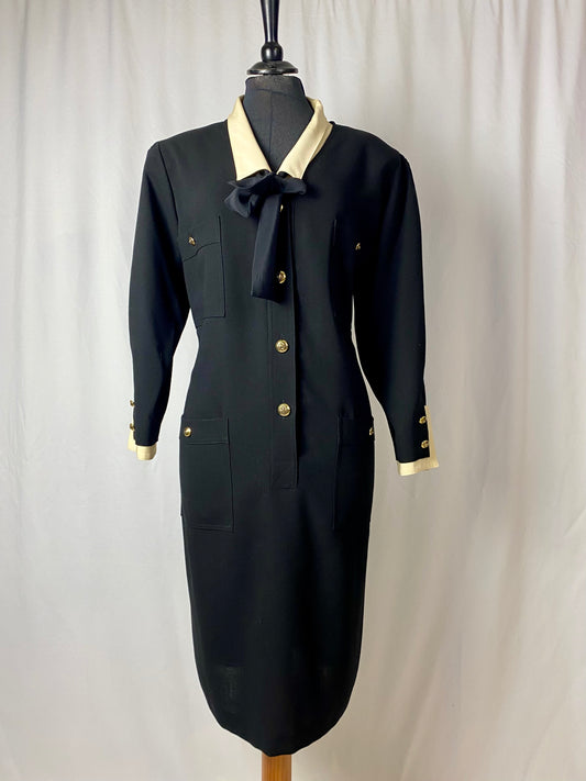 Abito in crepe di lana - TG. 46 circa