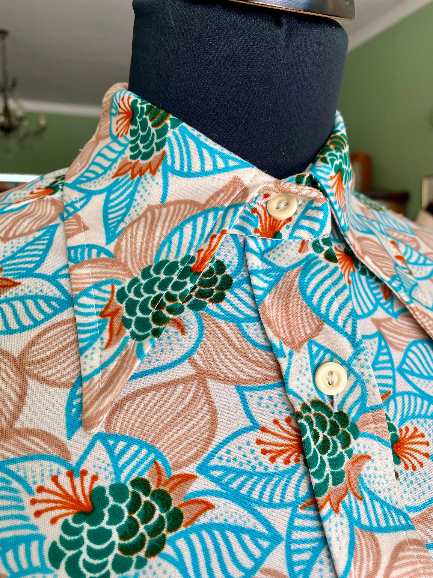 Camicia anni ‘70 optical - TG. 38