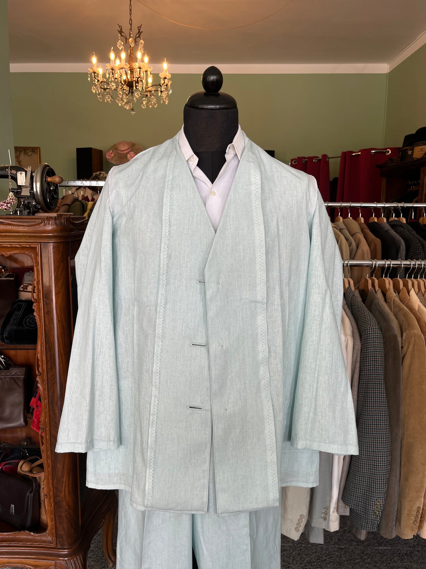 Completo in lino workwear tg. 52-54