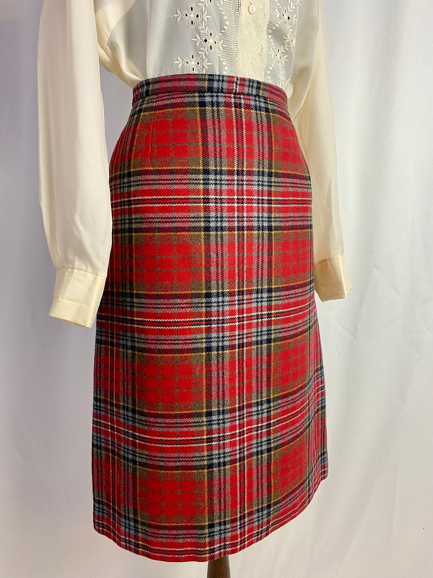 Gonna sartoriale tartan TG. 46