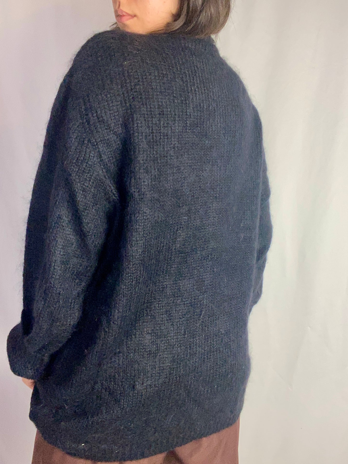 Cardigan in superkid mohair - TG. 54 - 60