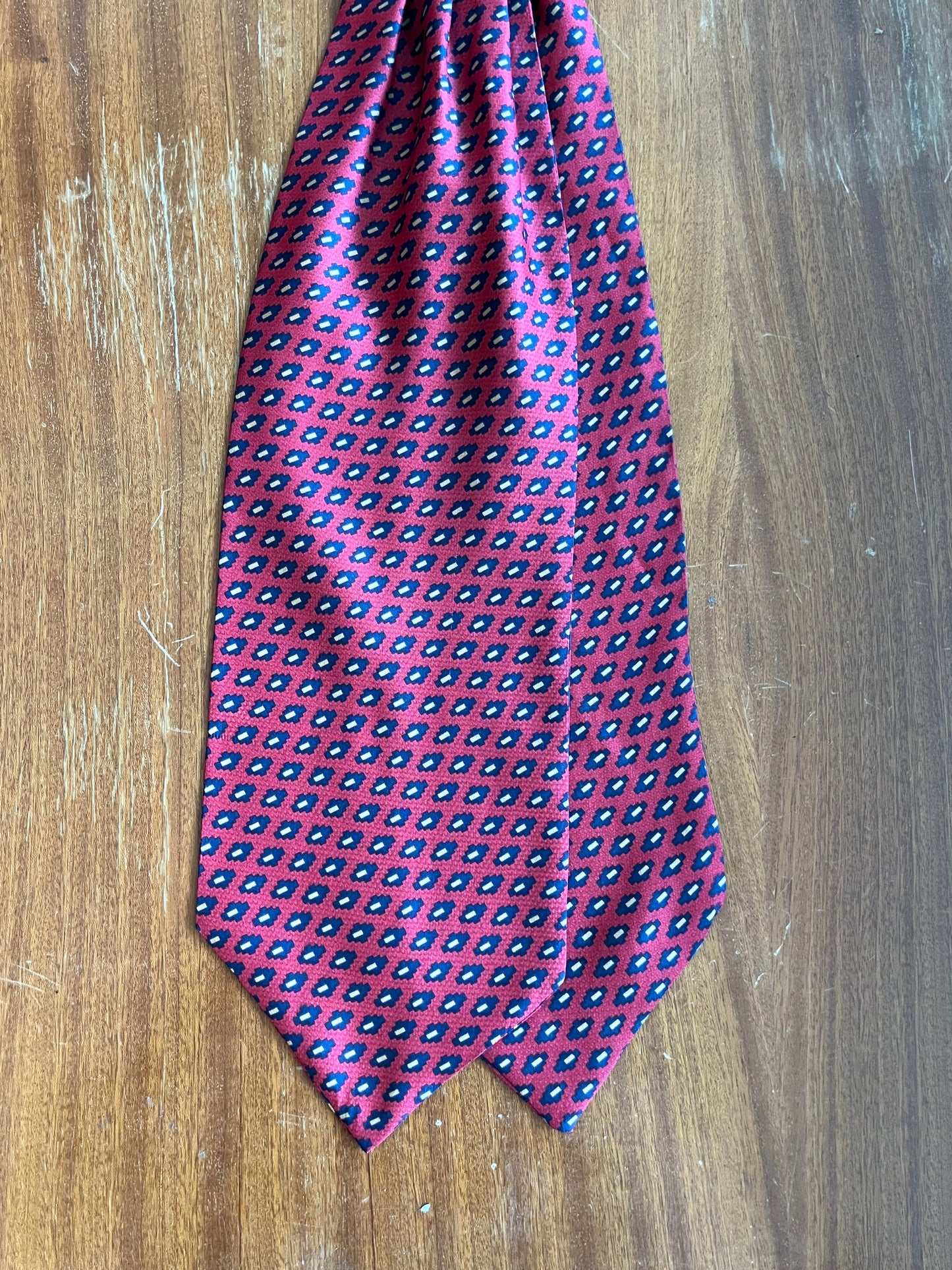 Ascot seta micro-fantasia