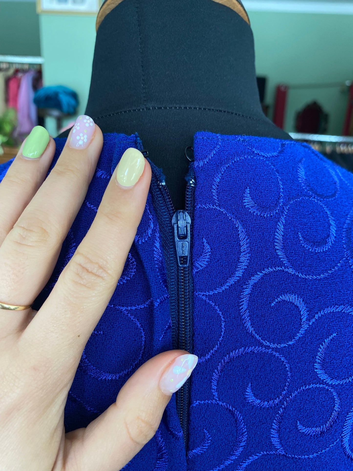 Abito elegante blu Royal - TG. 42/44 circa