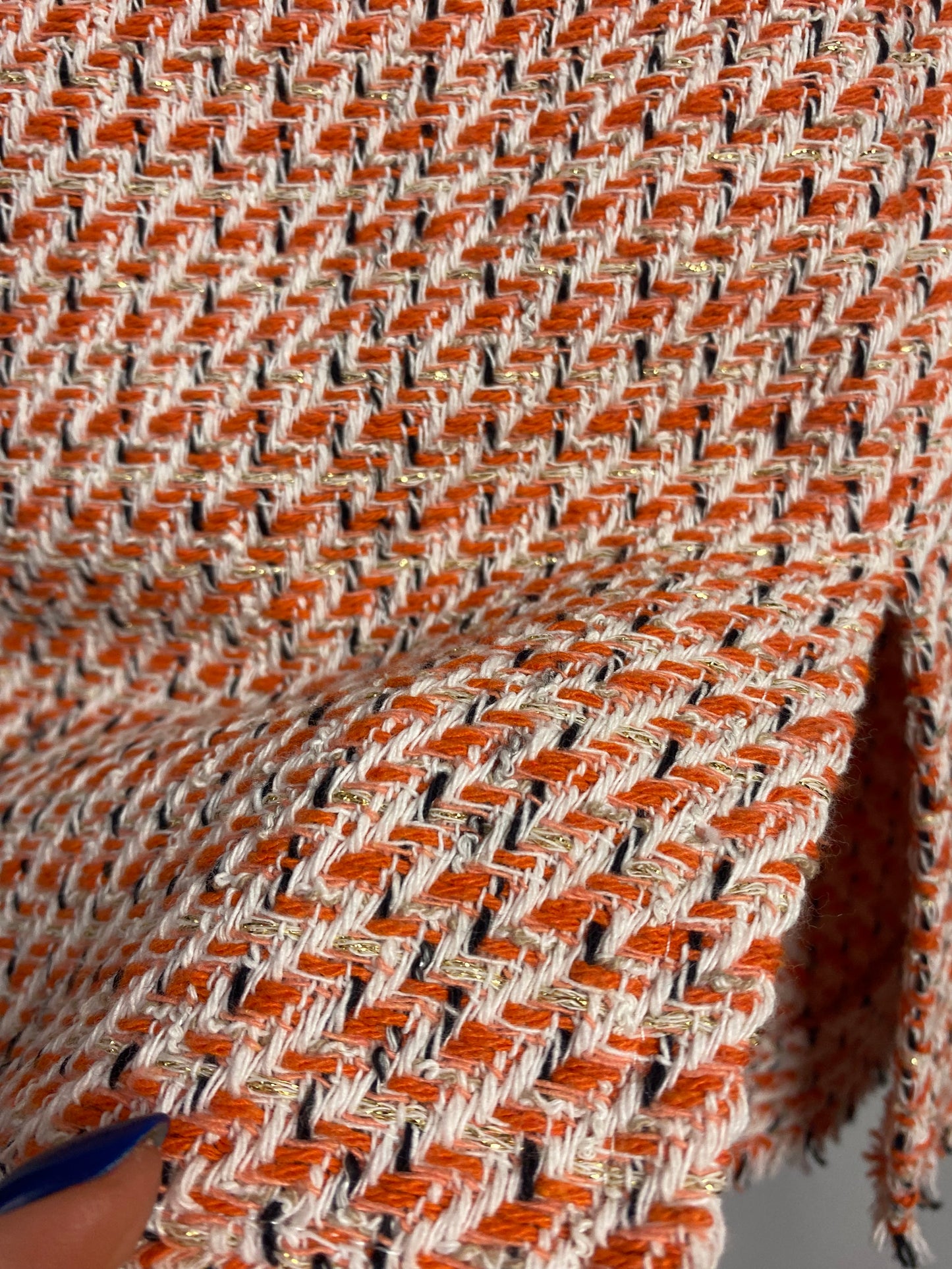 Minigonna anni ‘90 arancio - TG. 36/38