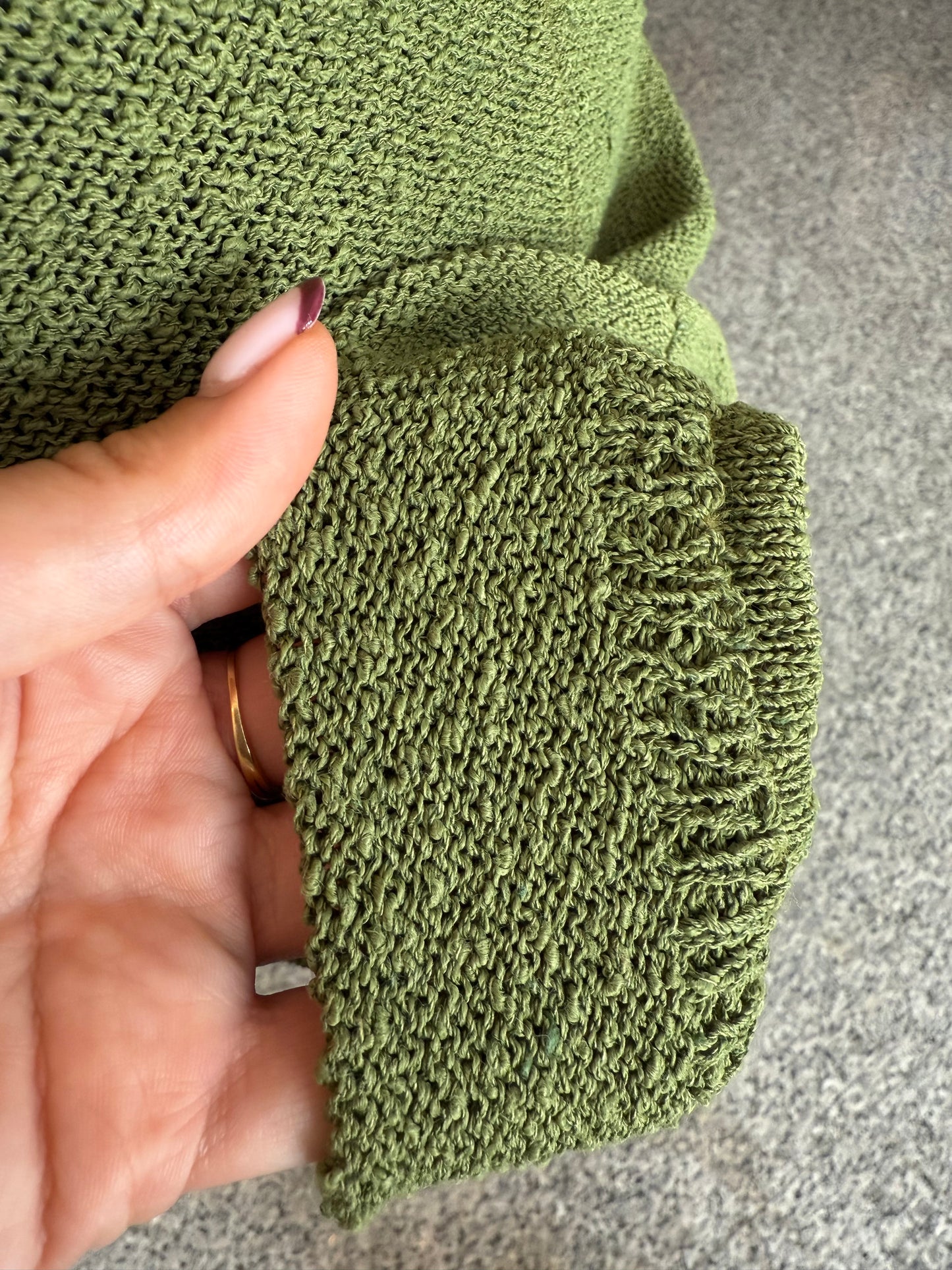Abito in maglia Jean Blondel Paris – fatto a mano anni ’70 - TG. 36