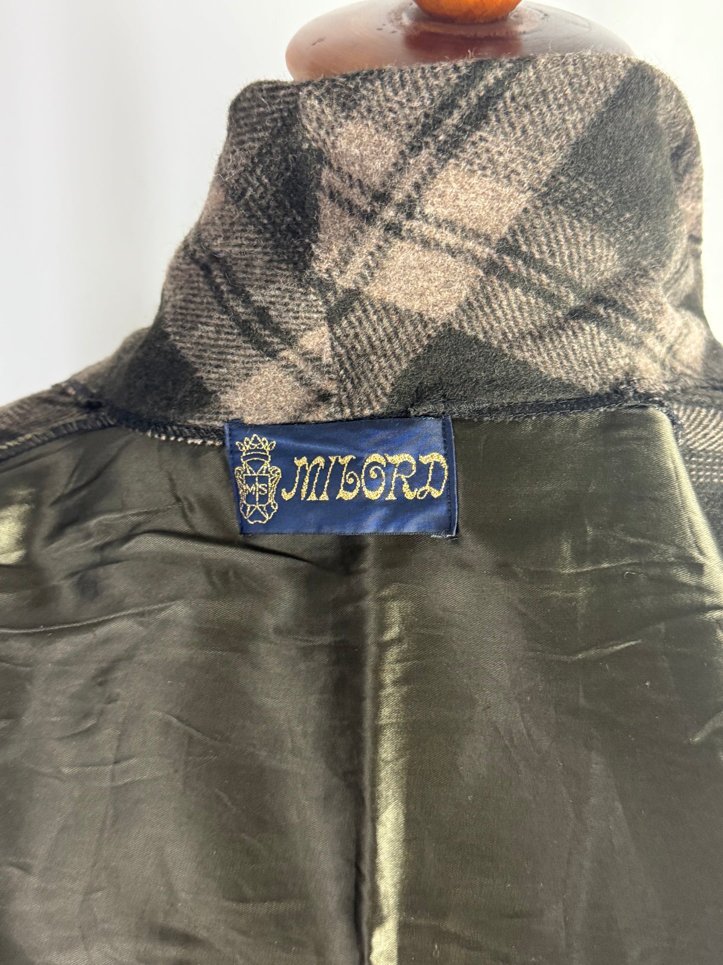 Giacca da camera a quadri - TG. XL