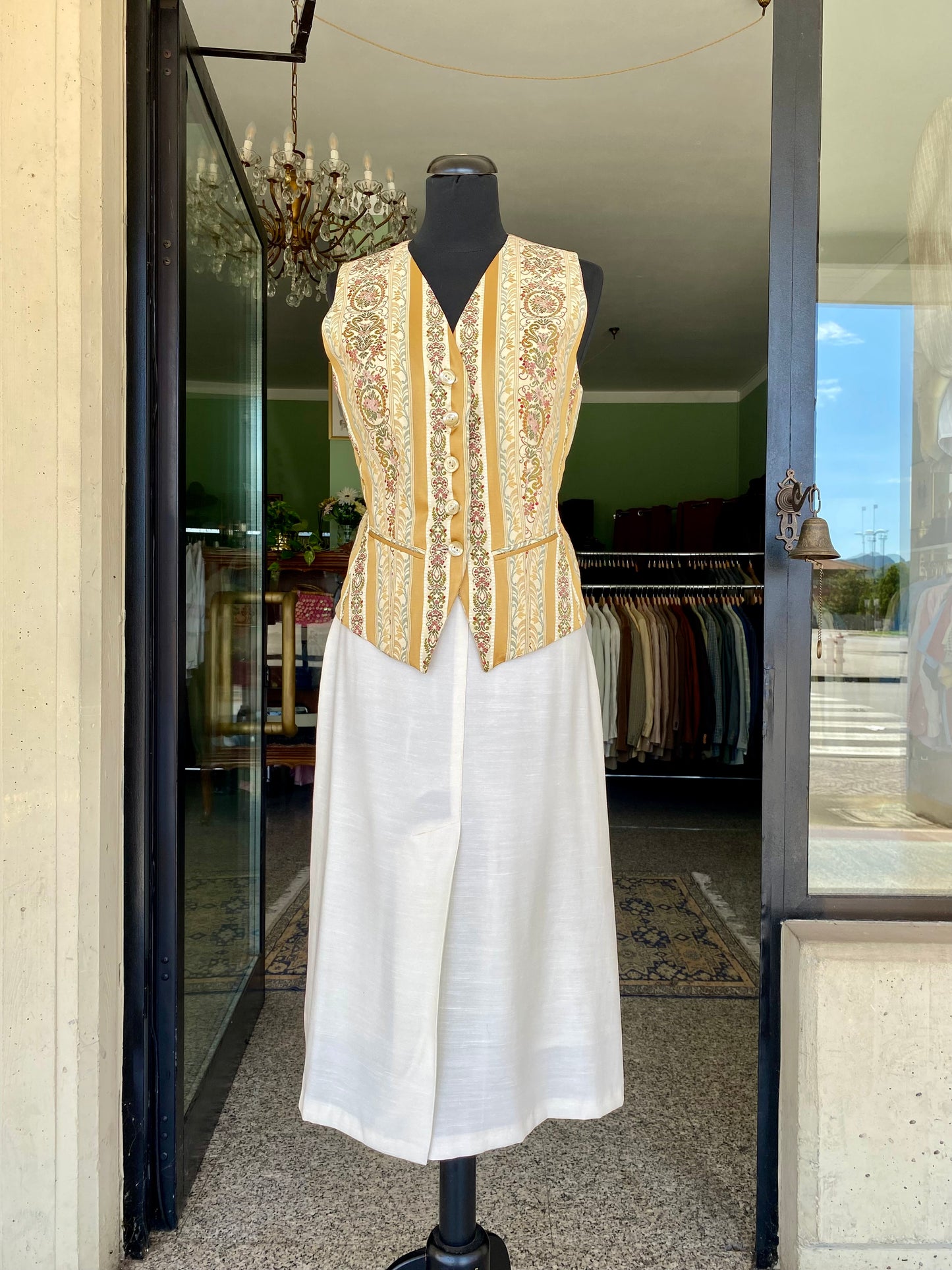 Gilet anni ‘70 barocco - TG. 40