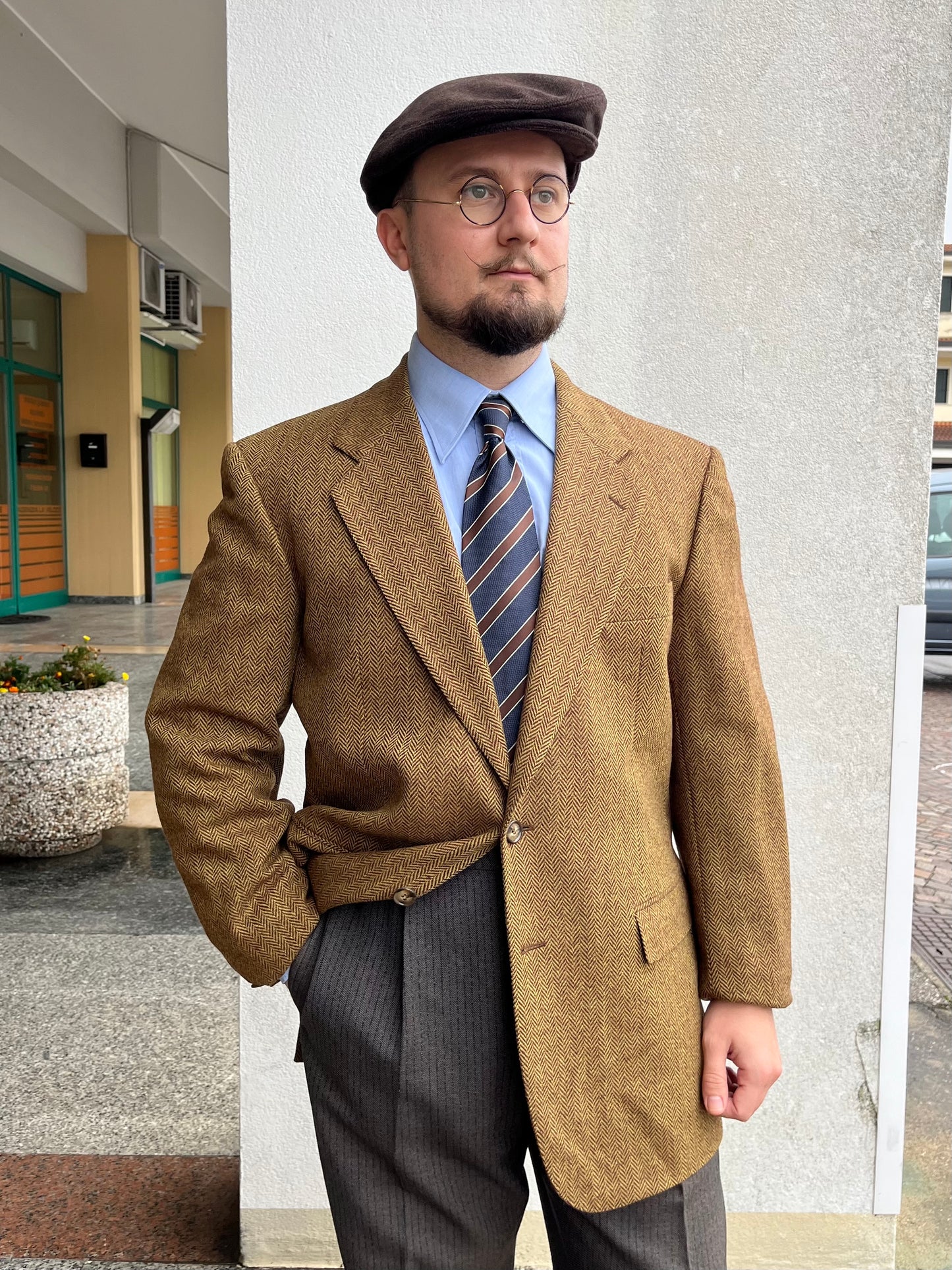 Giacca in tweed anni ‘80 tg. 52-54