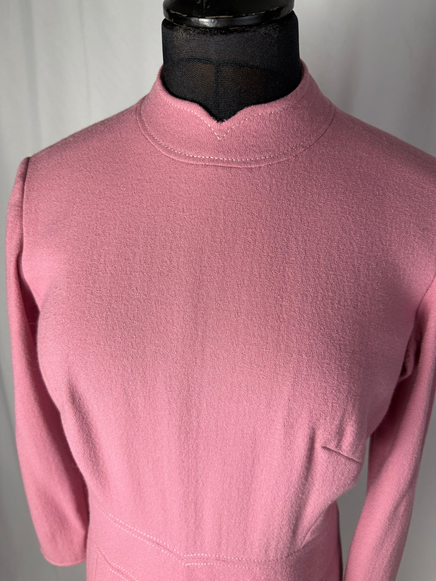 Abito anni ‘60 rosa pastello - TG. 42